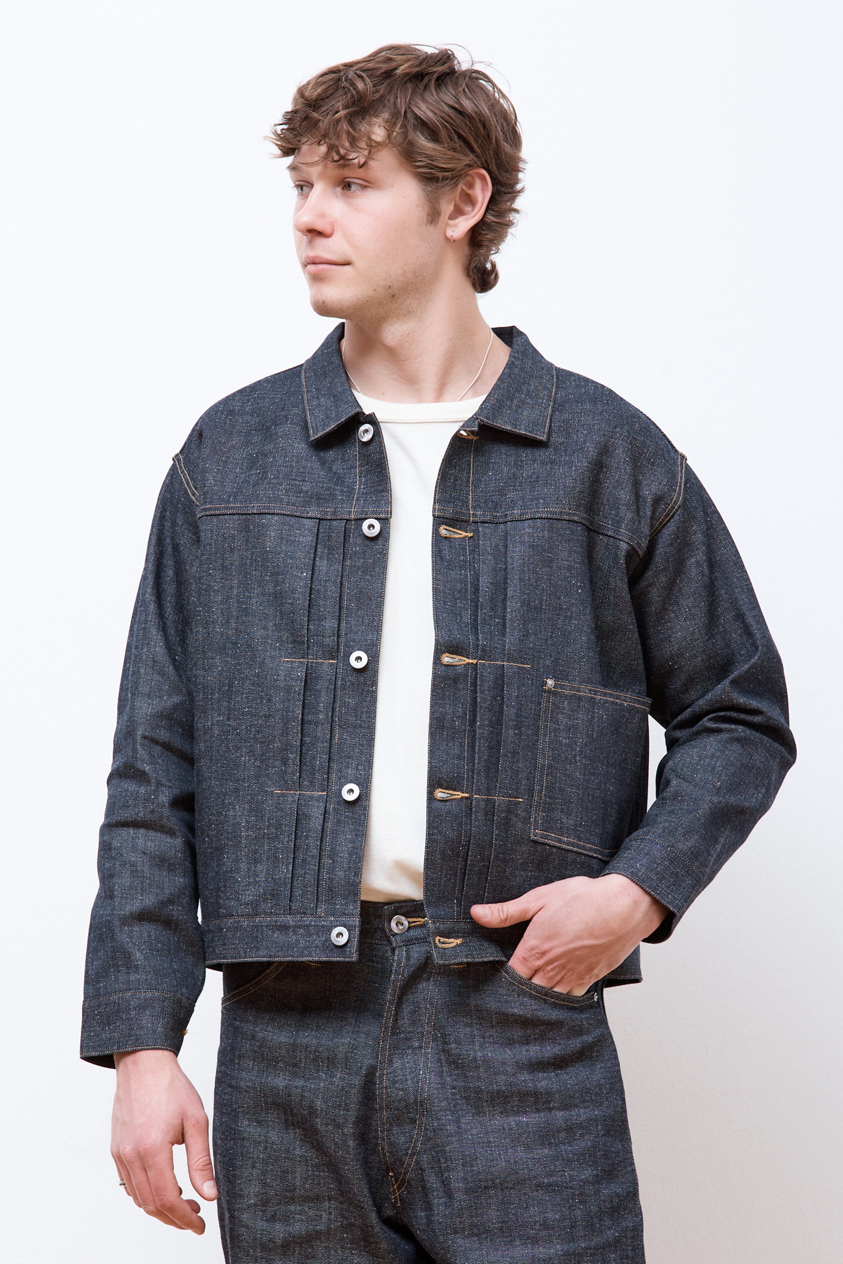 LOT.703 DENIM JACKET C.1920'S RAW INDIGO