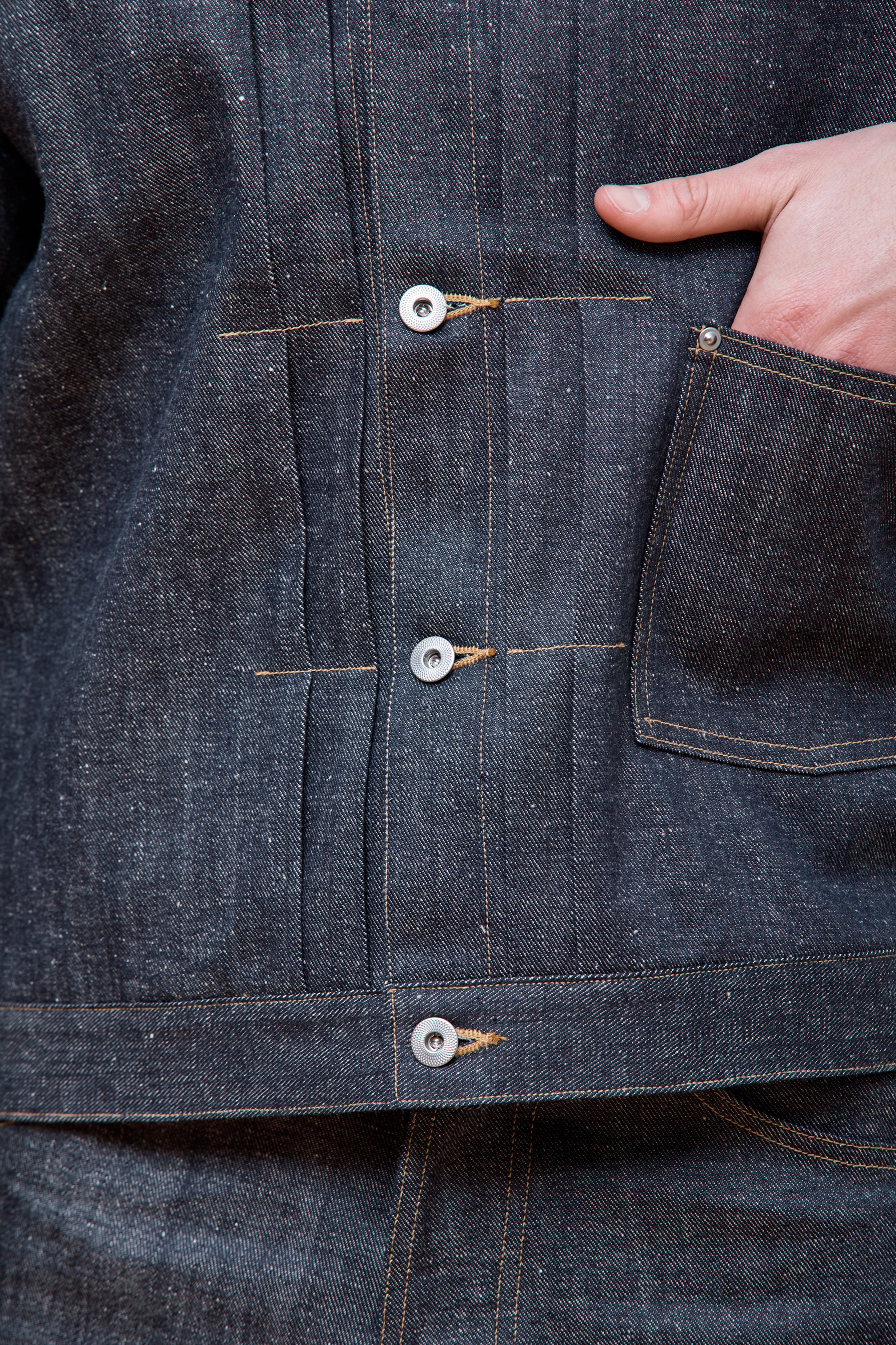 LOT.703 DENIM JACKET C.1920'S RAW INDIGO