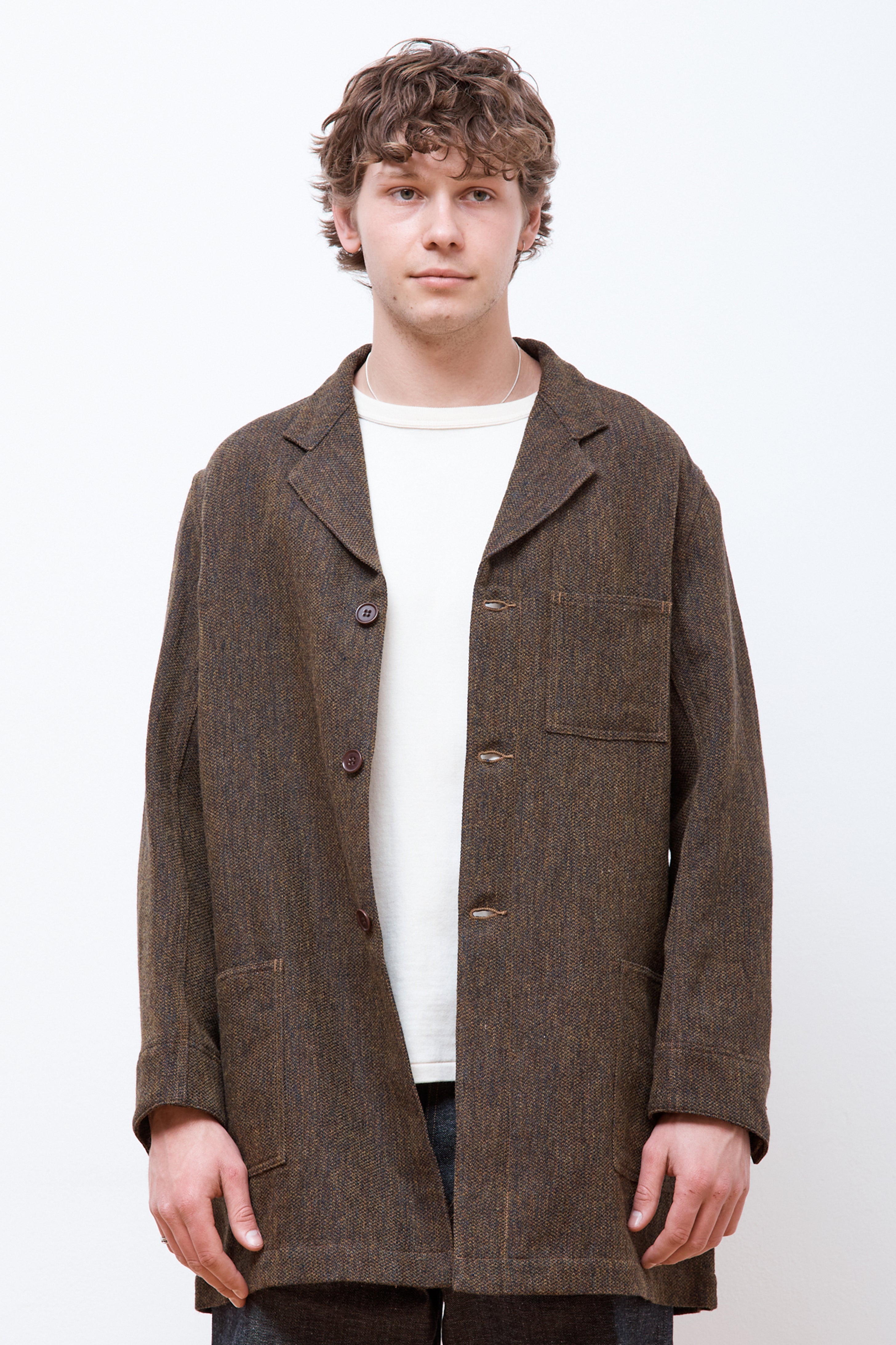 Lot.407 Work Coat Brown