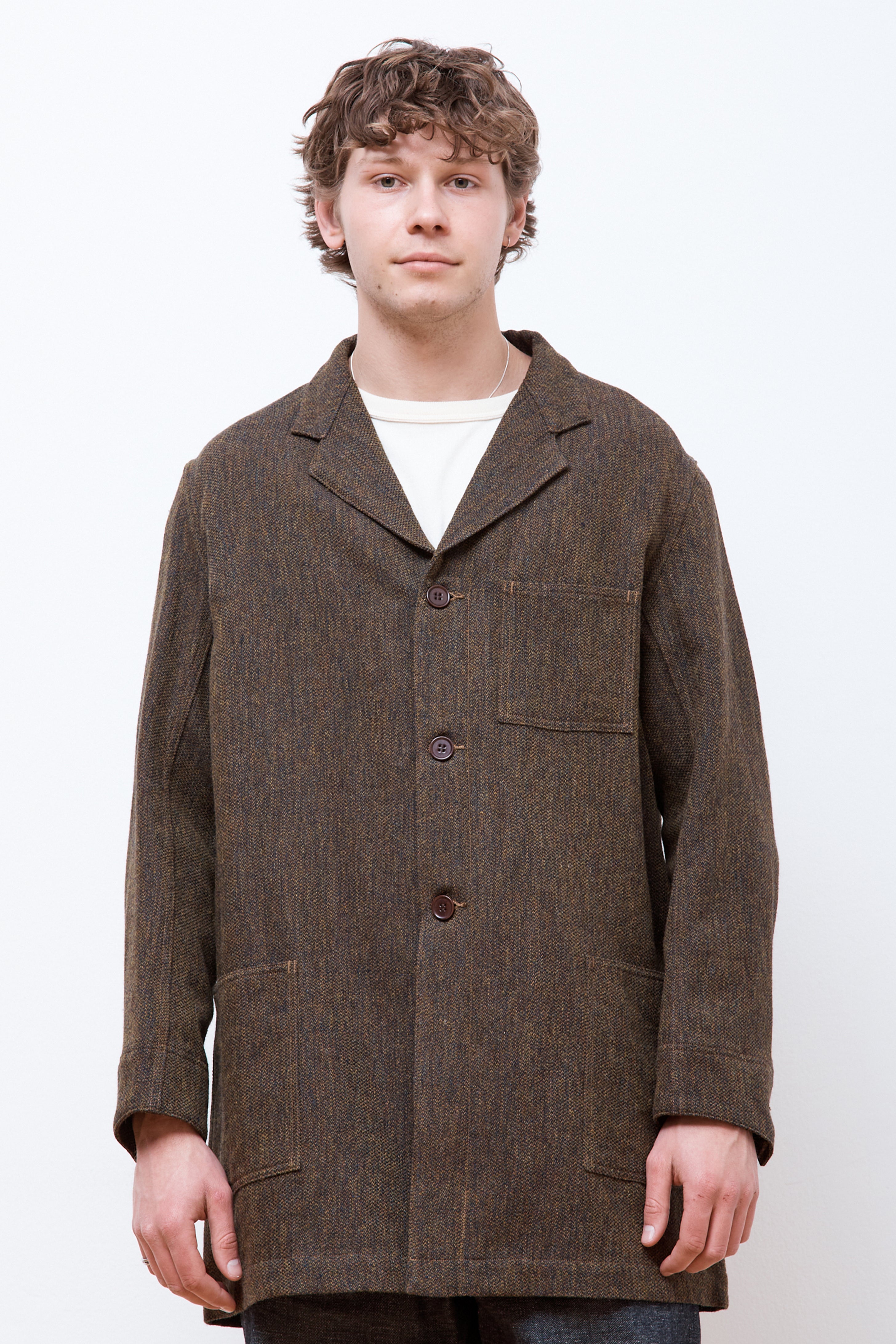 Lot.407 Work Coat Brown