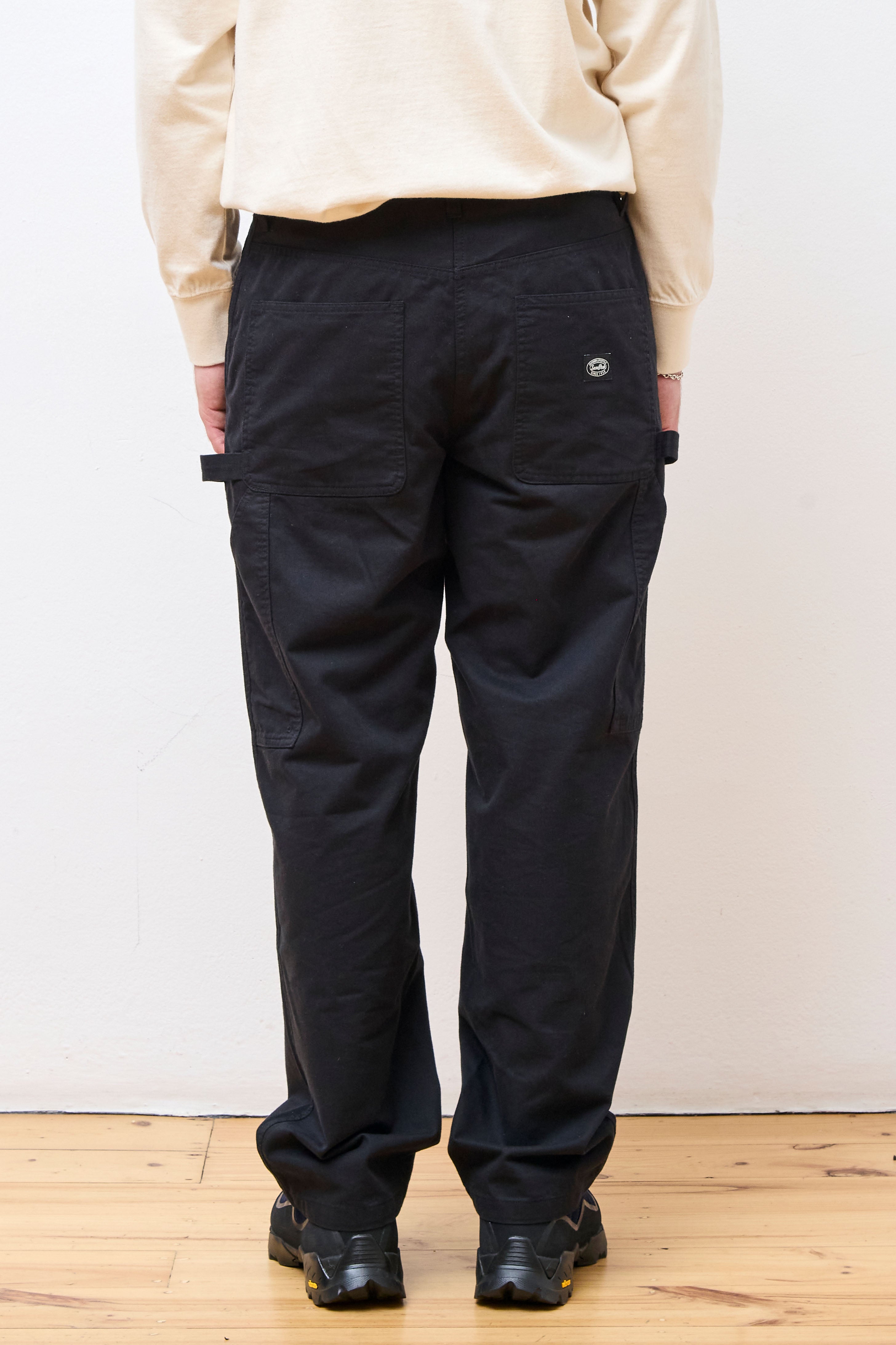 TAKIBI Chino Wide Pants Black