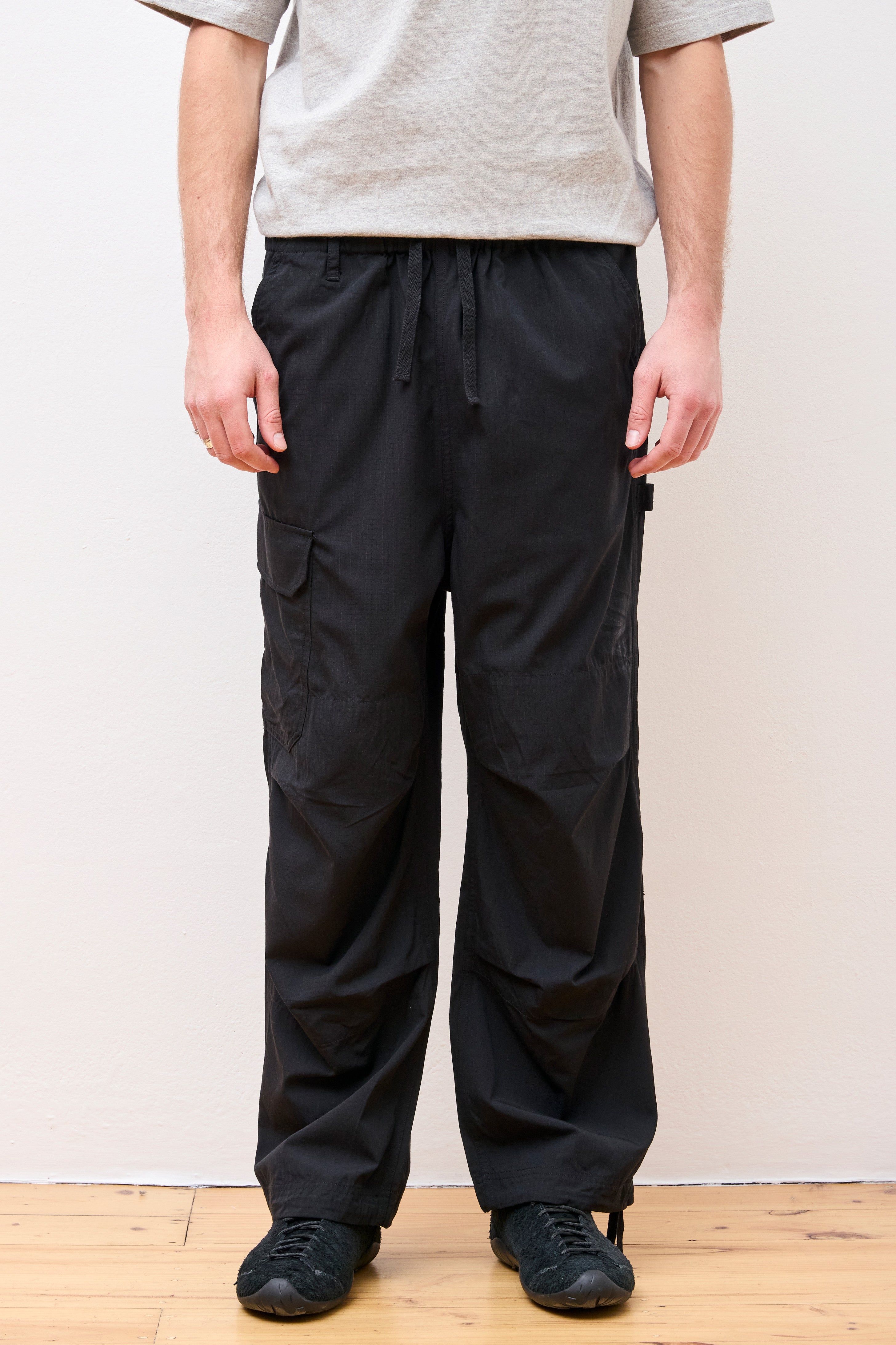 TAKIBI Light Ripstop Pants Black