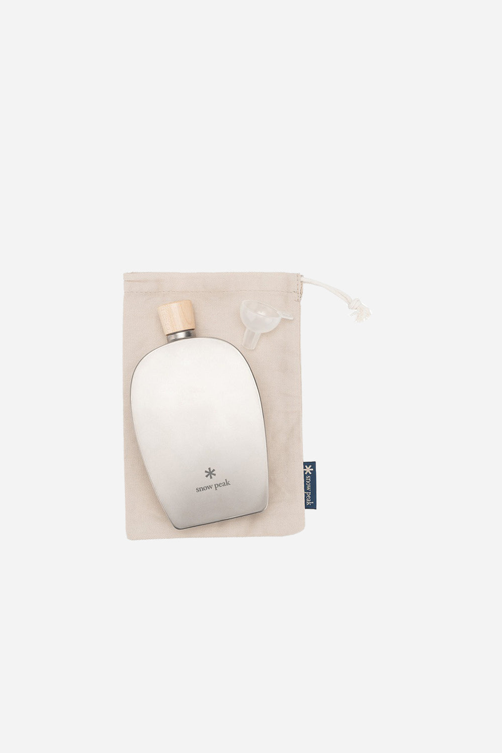 Snow Peak Flask Titanium 8.4oz main image 1