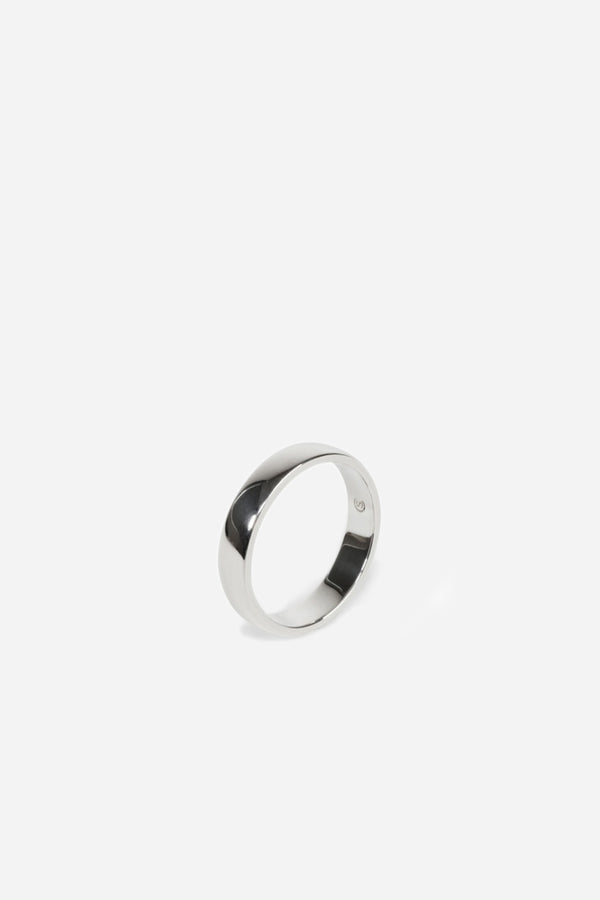 TYPE 007 Flat Ring 5mm Sterling Silver (M)