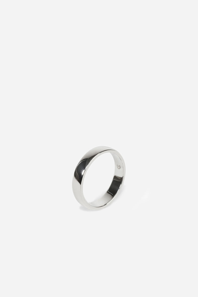 TYPE 007 Flat Ring 5mm Sterling Silver (M)