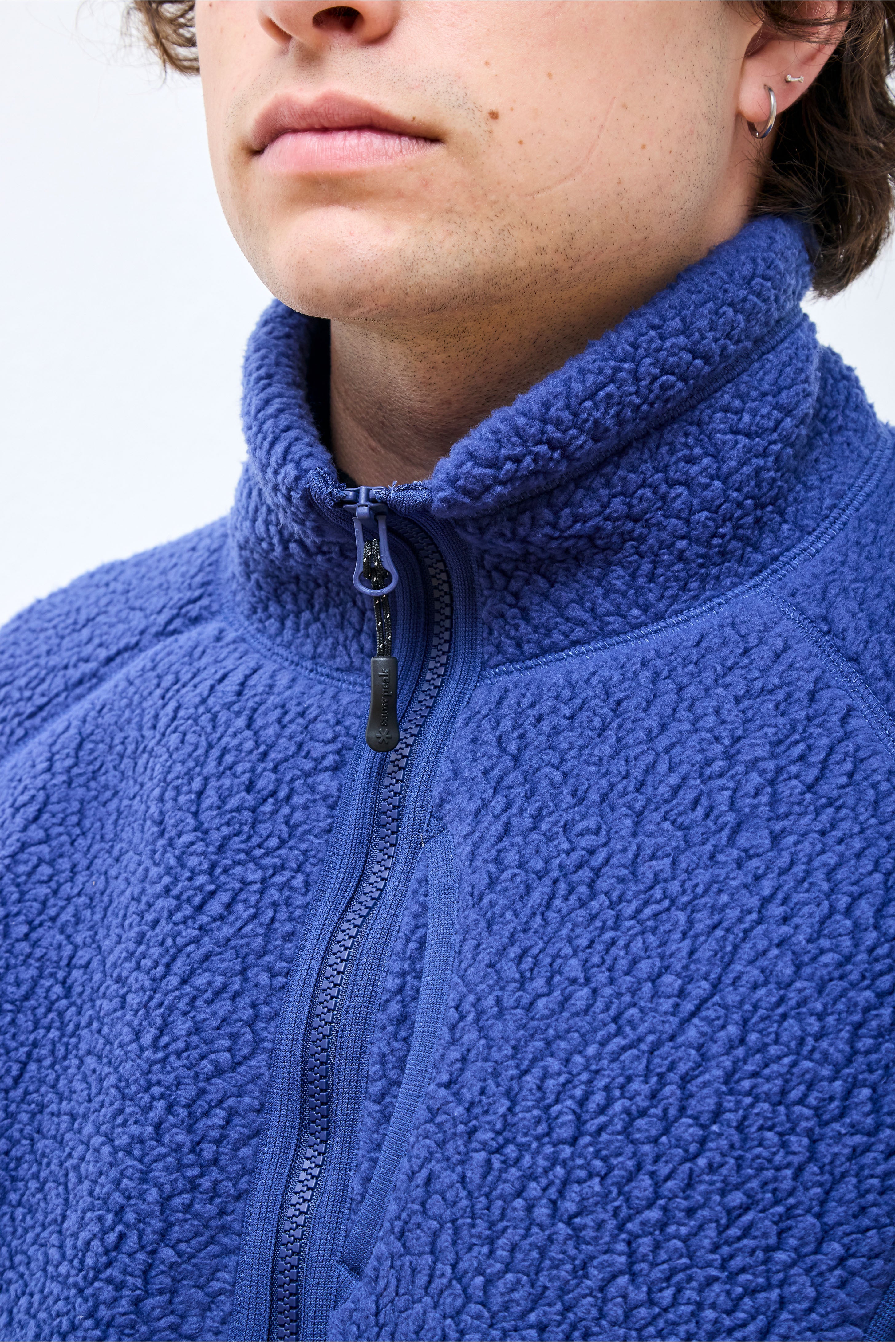 Thermal Boa Fleece Jacket Blue