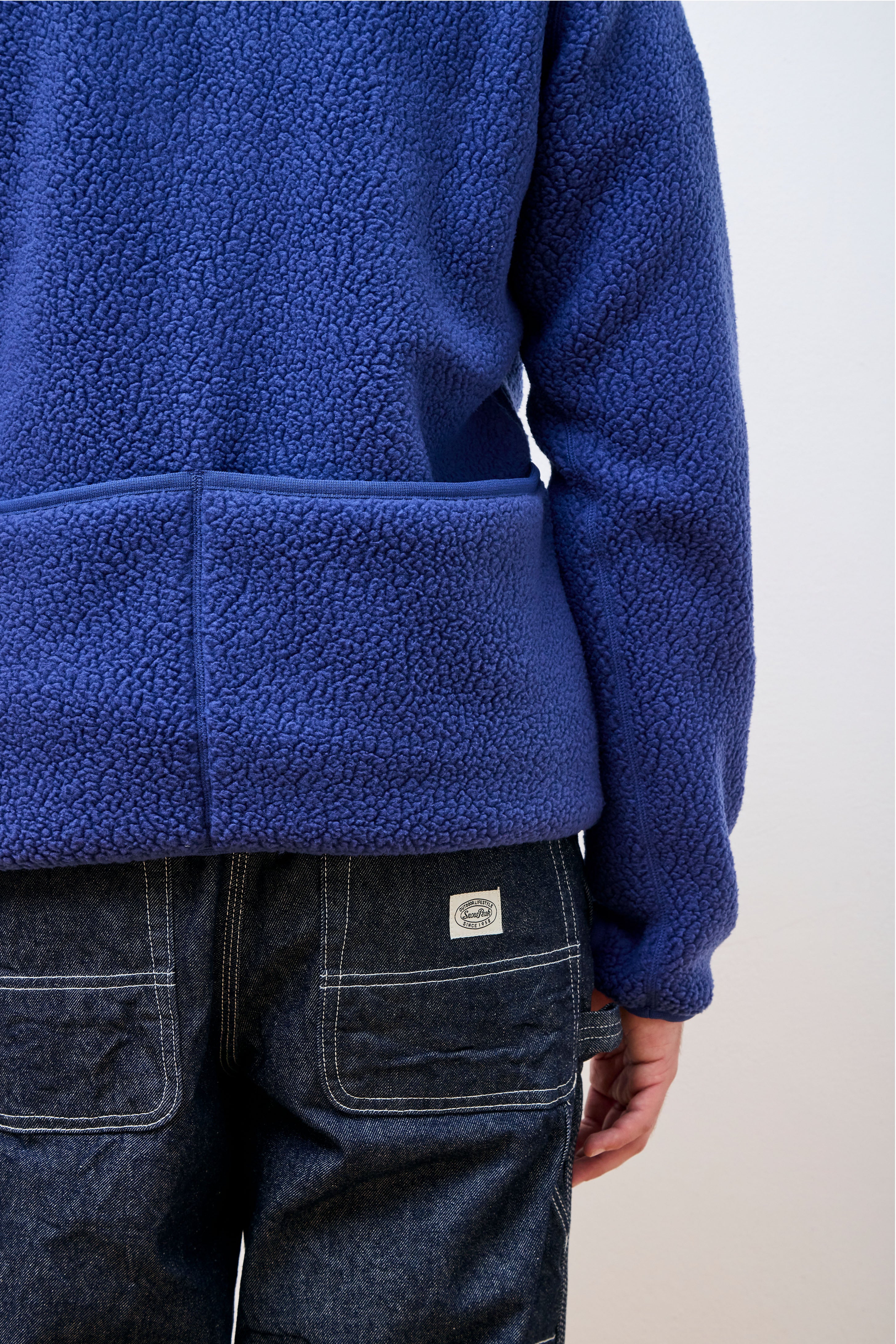 Thermal Boa Fleece Jacket Blue