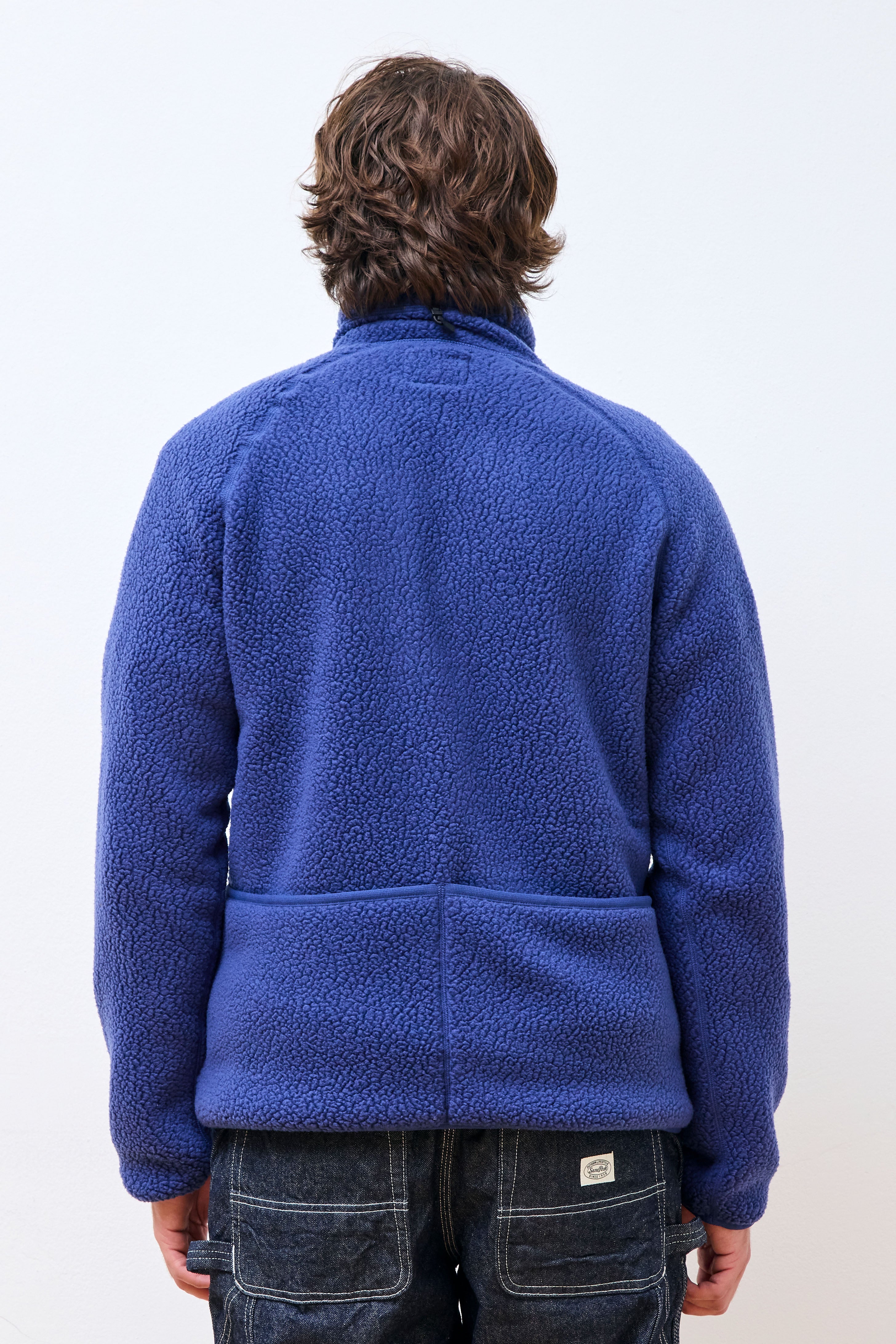 Thermal Boa Fleece Jacket Blue