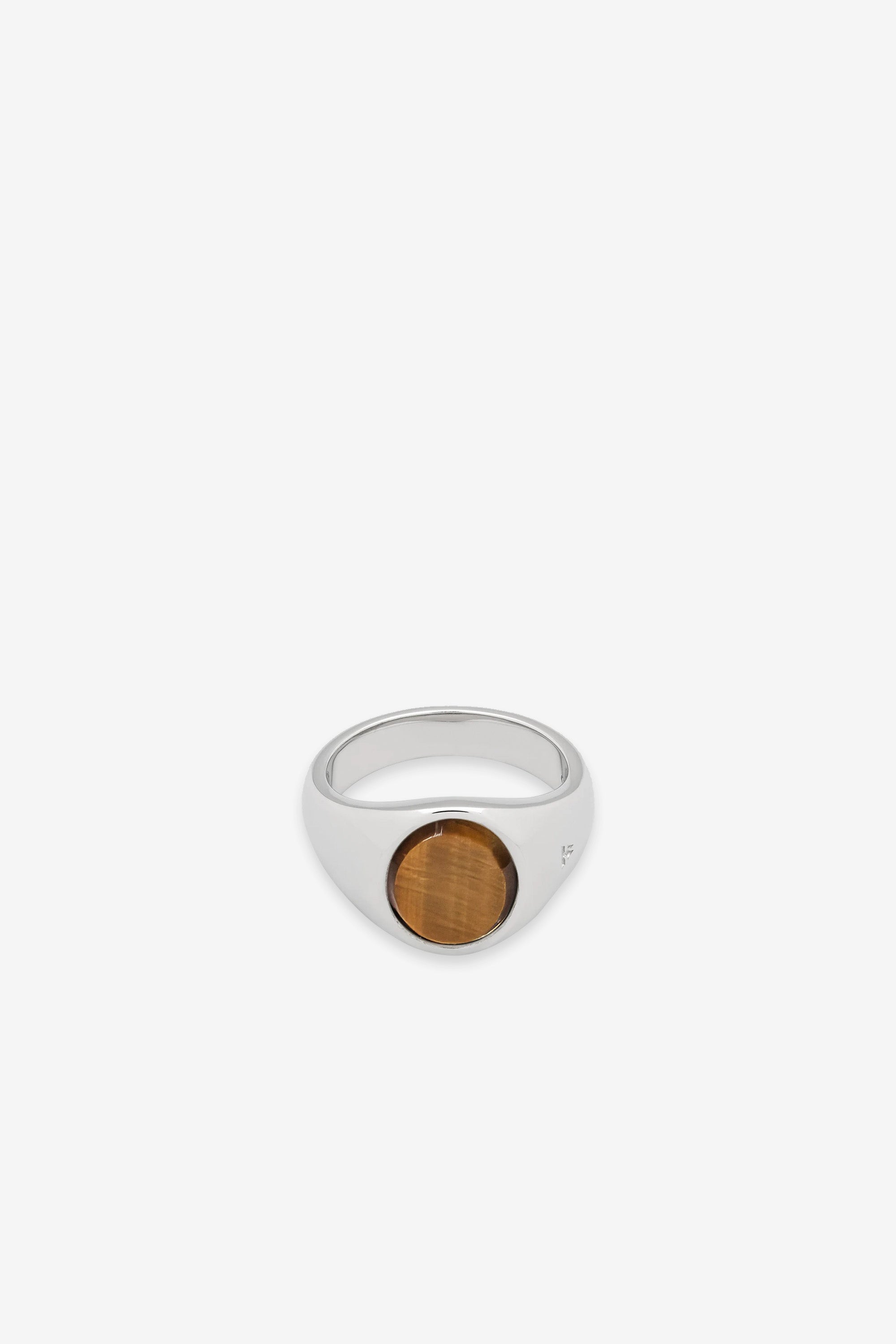 Kim Ring Tiger Eye Silver
