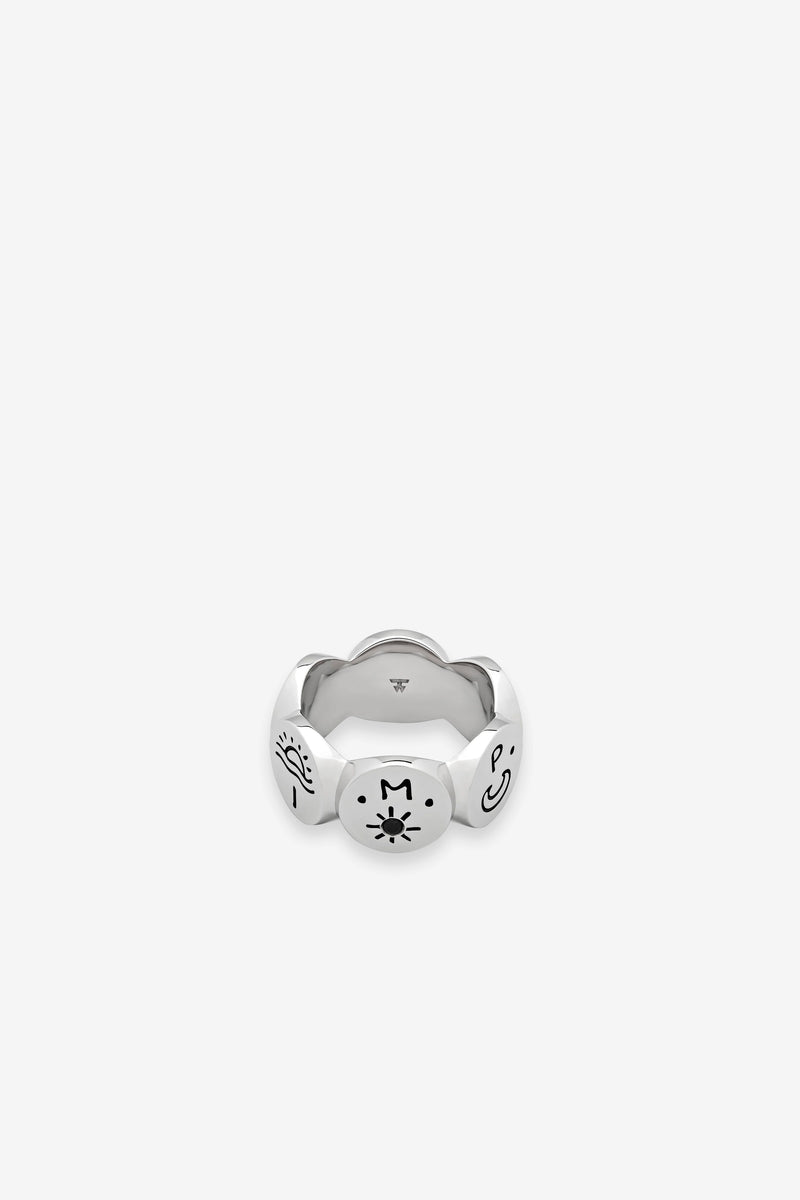 Simple Love Ring Silver