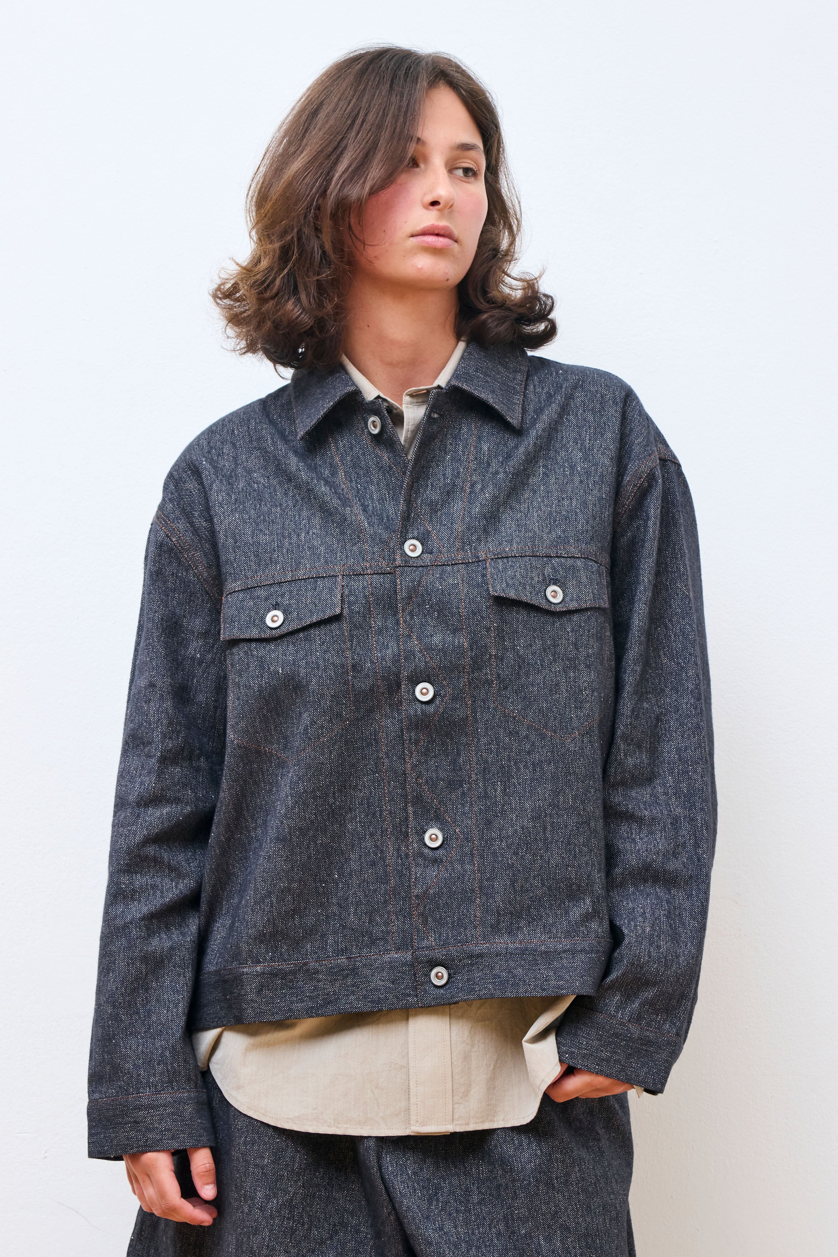 Trucker Jacket Soft Denim