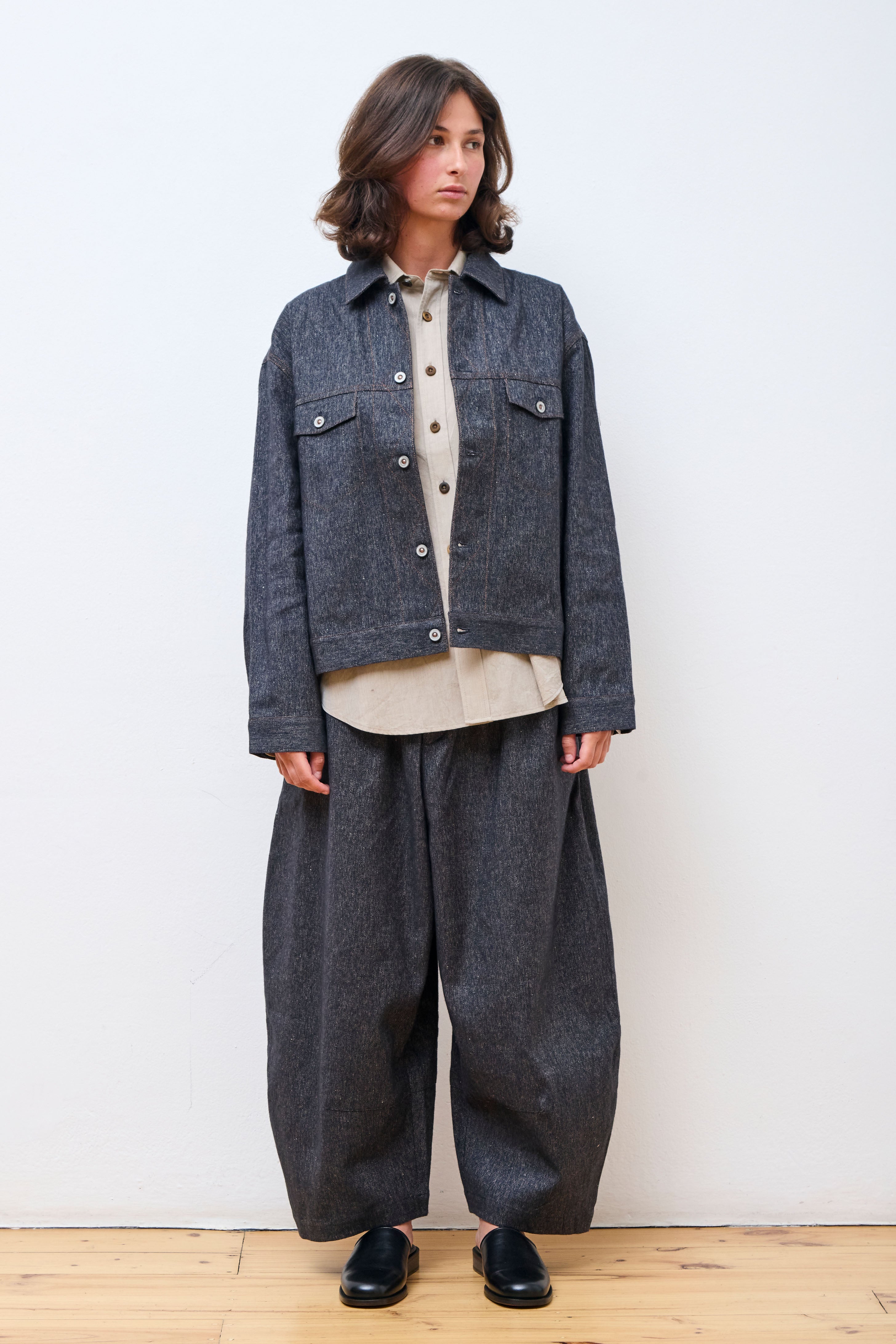 Cocoon Pant Soft Denim