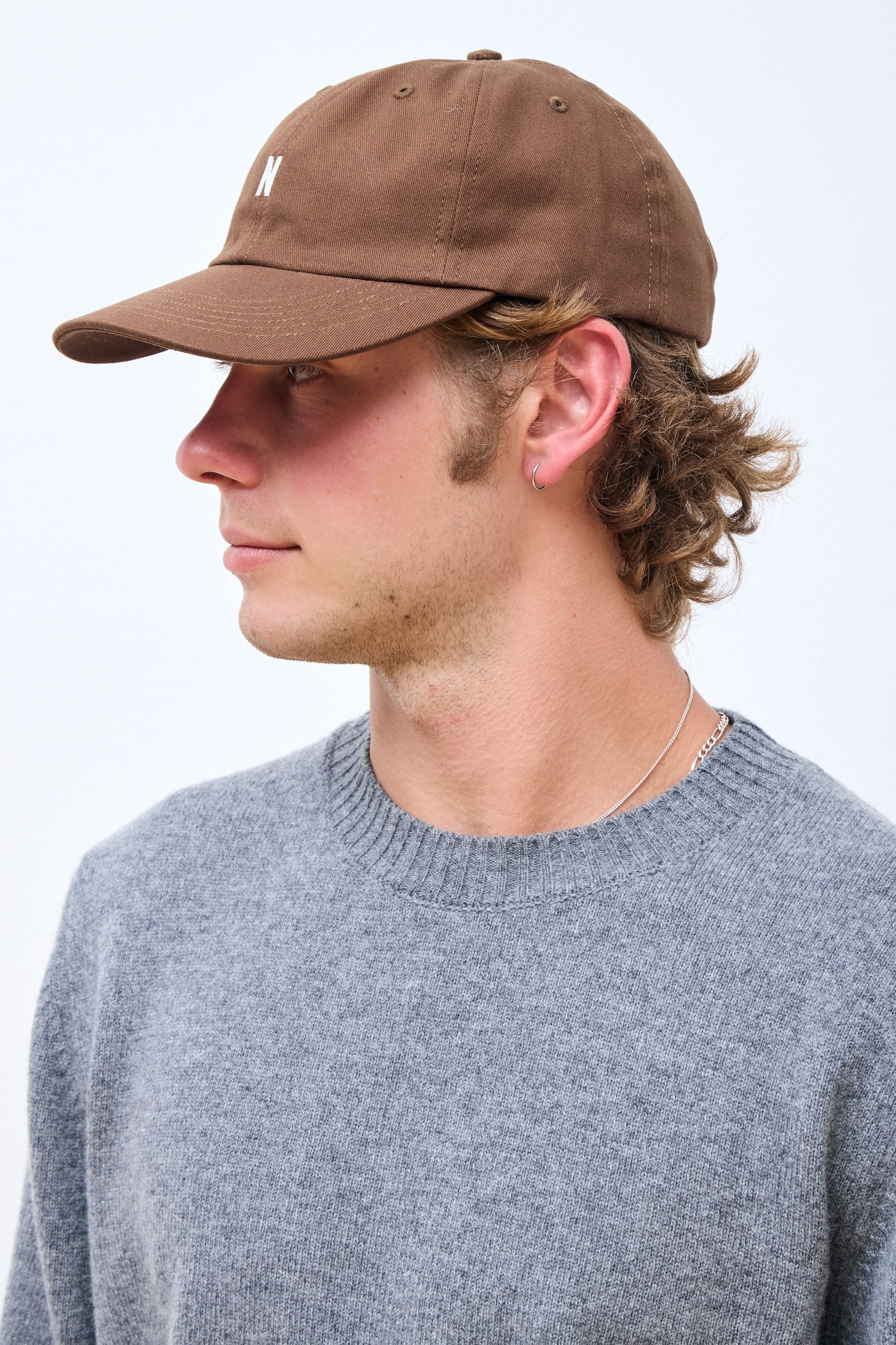 Twill Sports Cap Chestnut