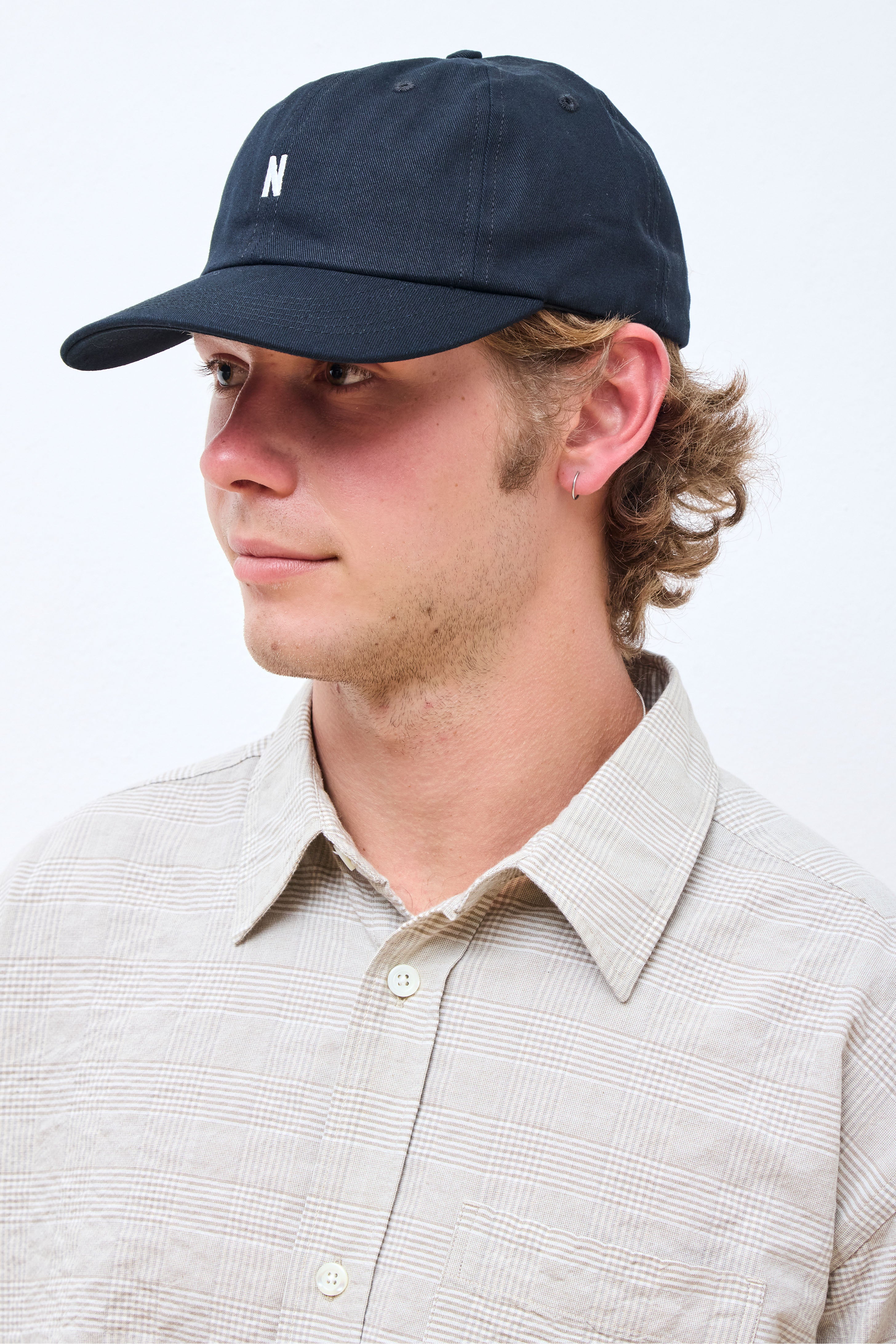 Twill Sports Cap Black