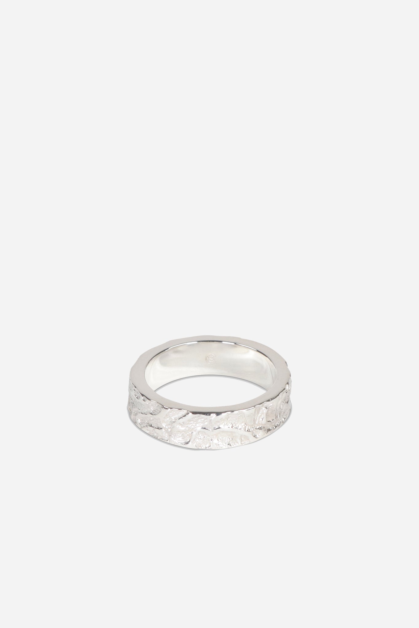 TYPE004 Crumpled Ring 925 Silver