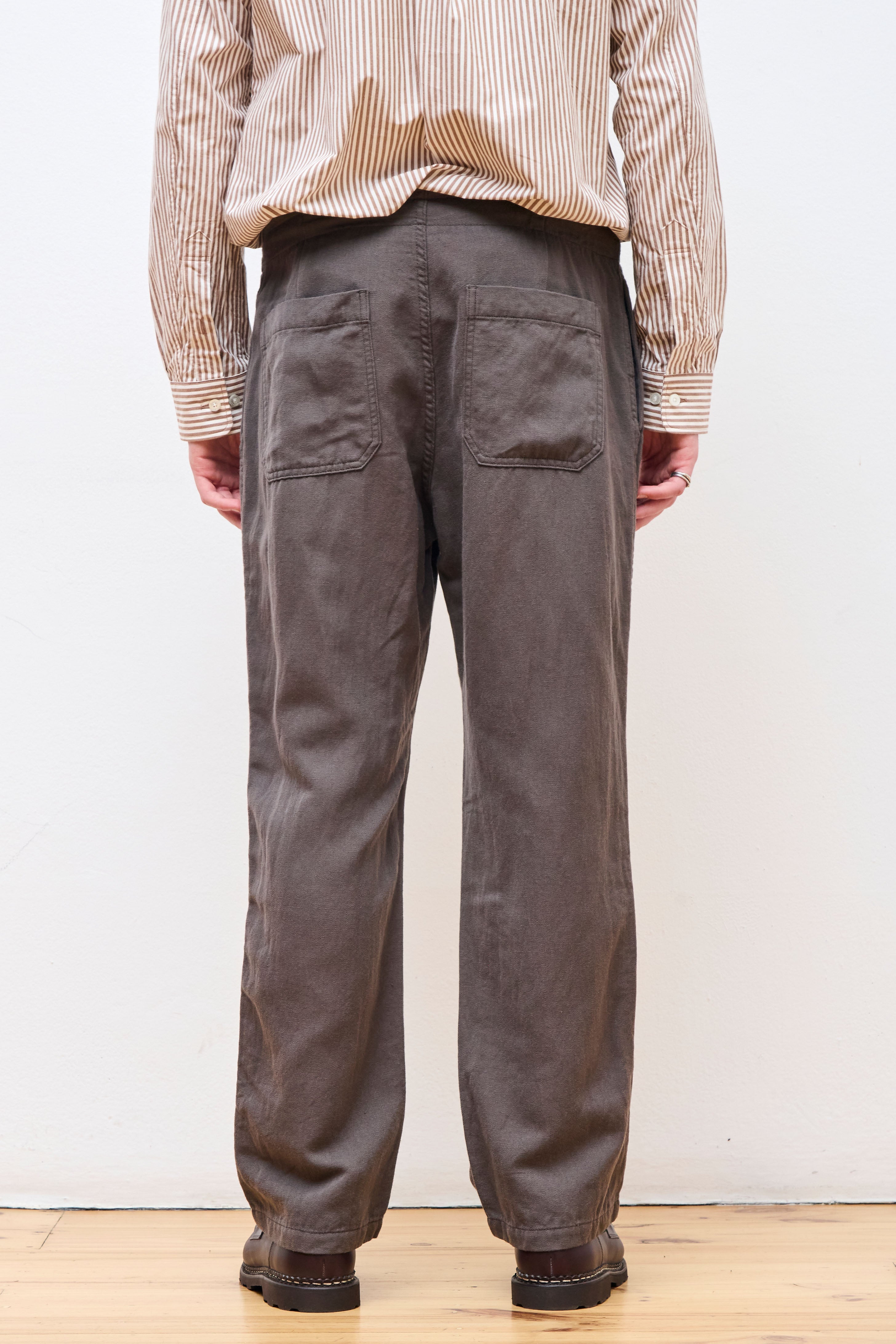 Voyager Easy Pants W/L Twill Brown