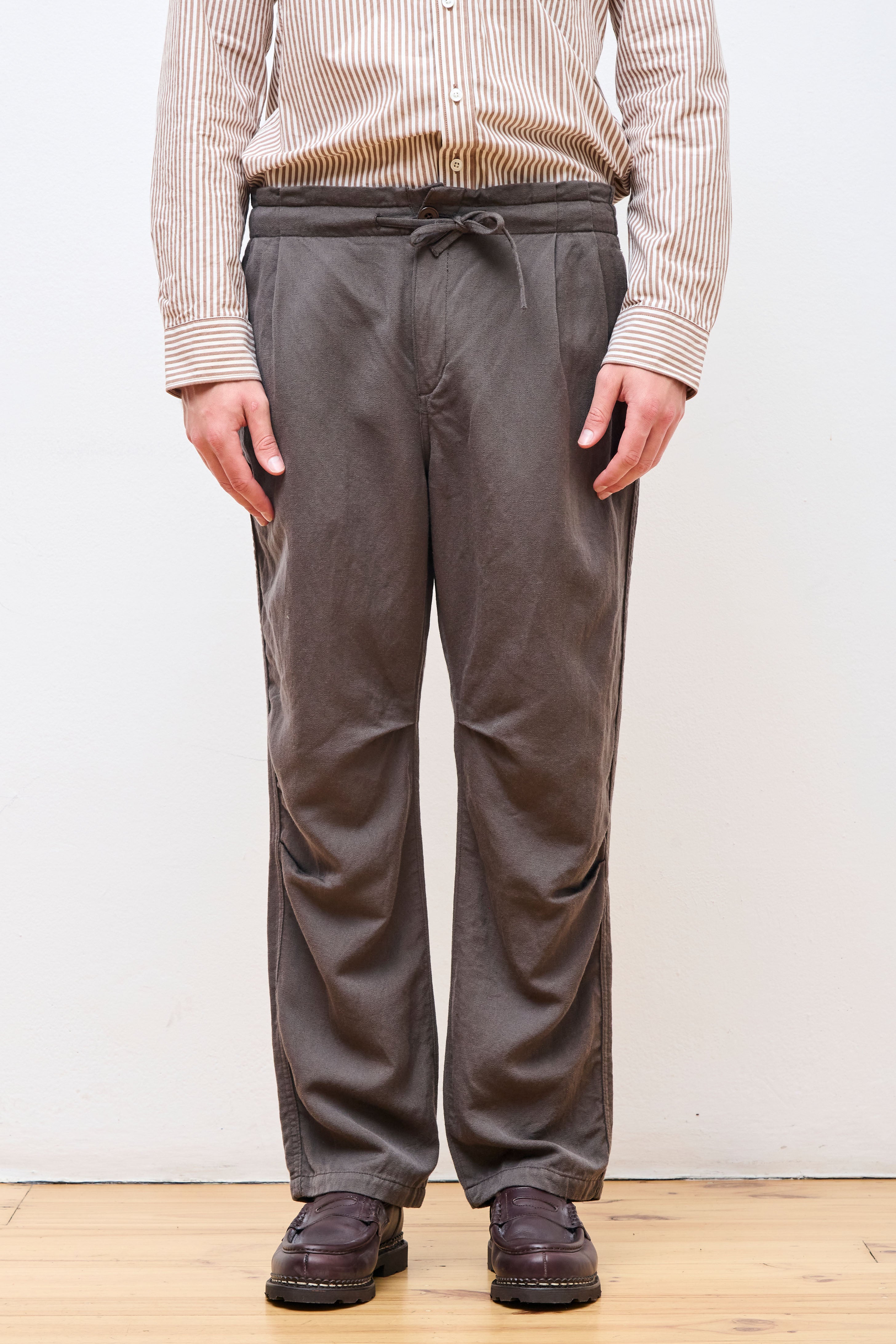 Voyager Easy Pants W/L Twill Brown