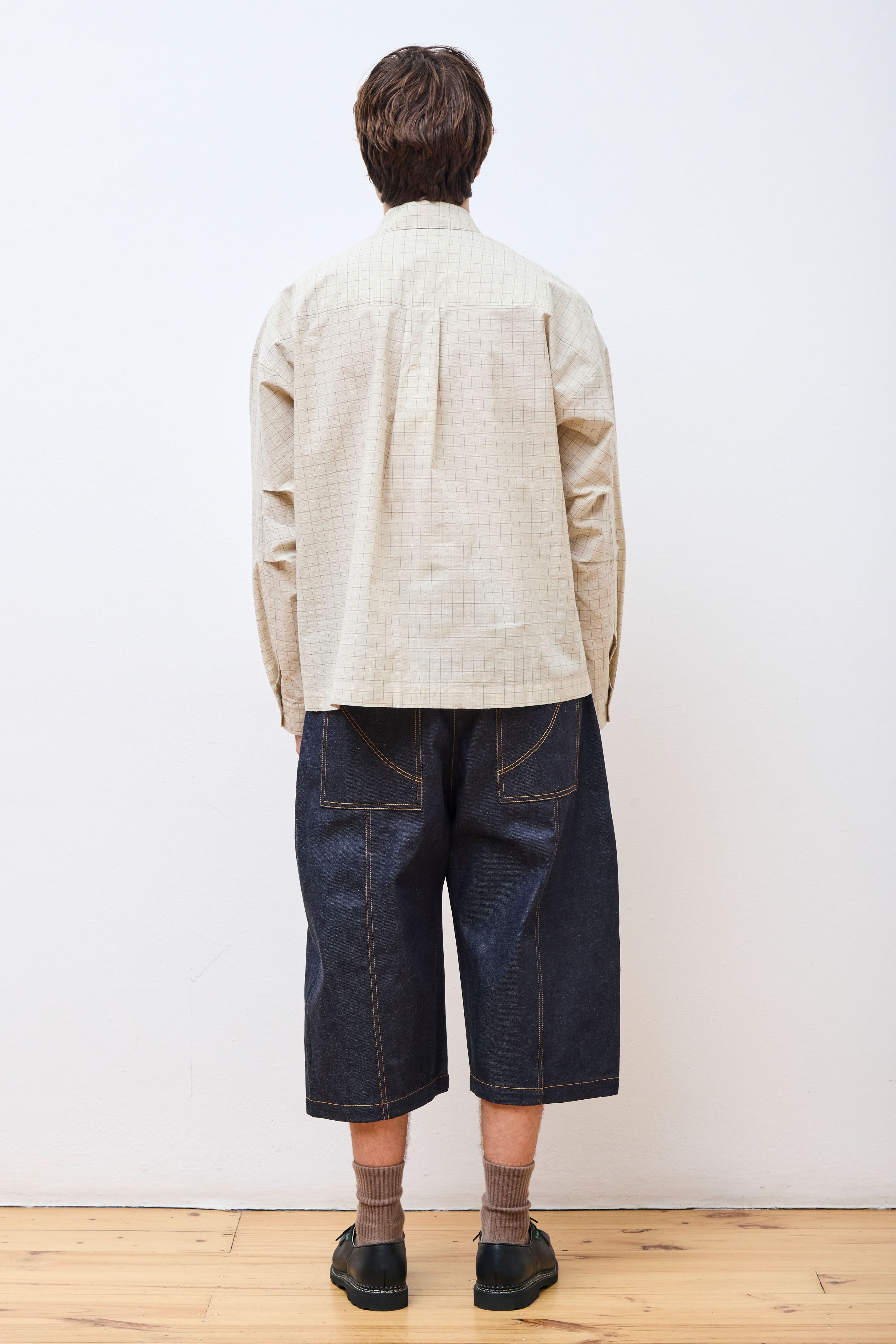 Welt Shorts Raw Denim