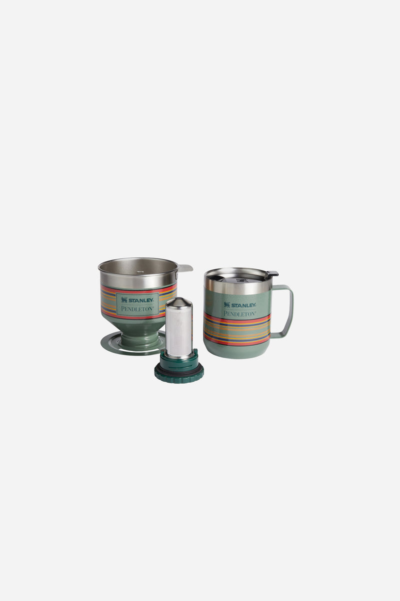 Classic Perfect Brew Pour Over Set Hammertone Green
