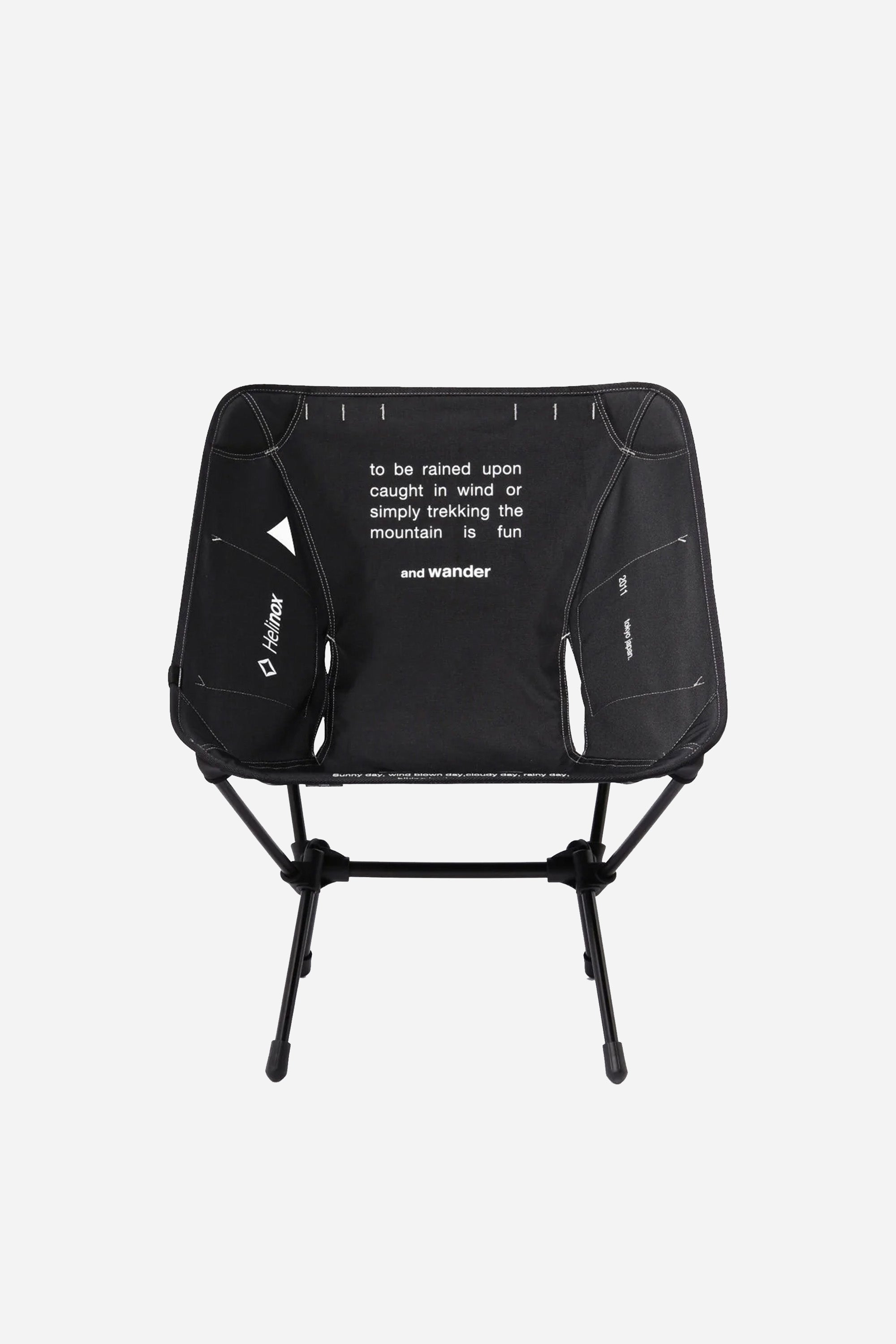 and Wander Folding Chair One Black | HAVN