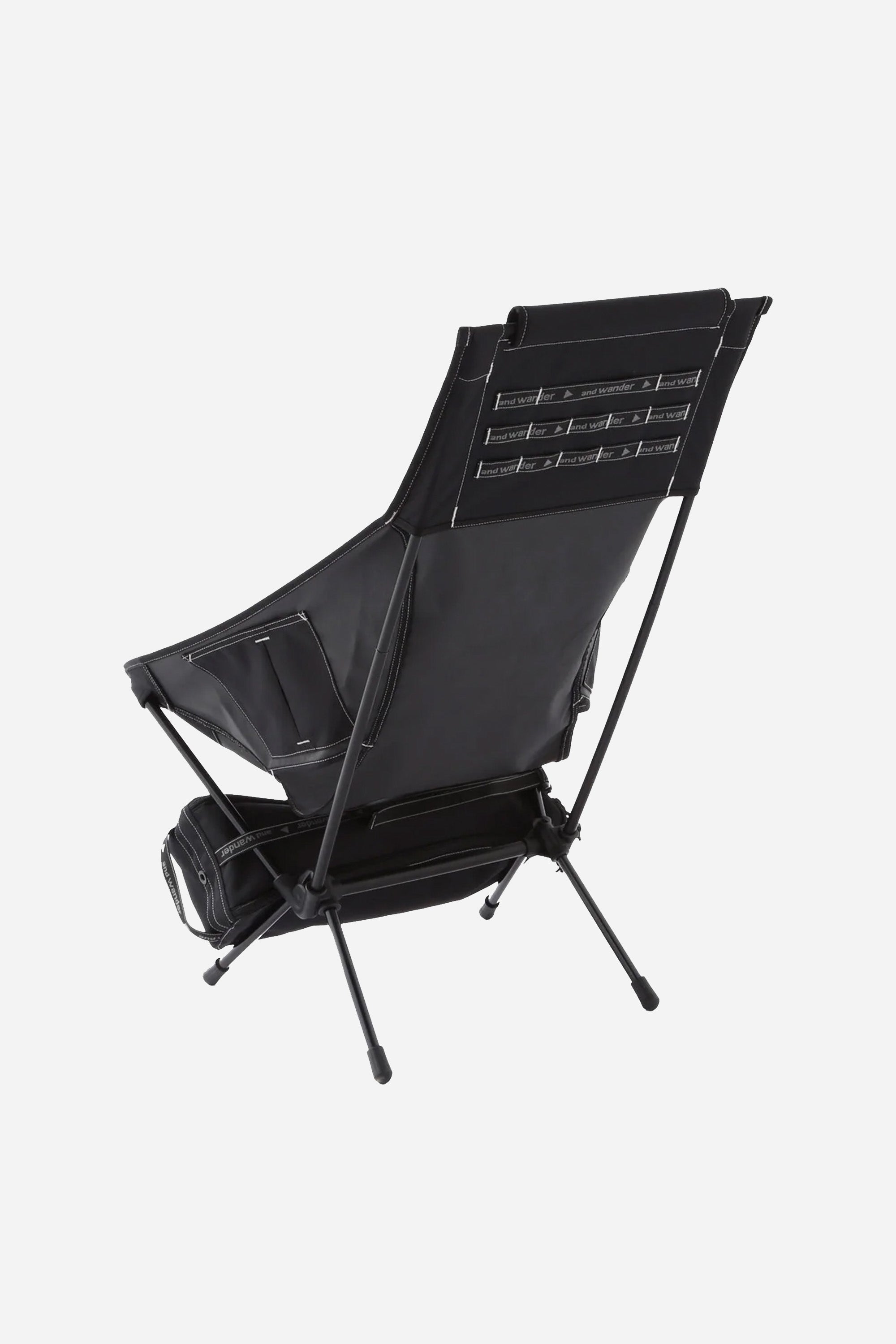 and Wander Folding Chair Two Black
