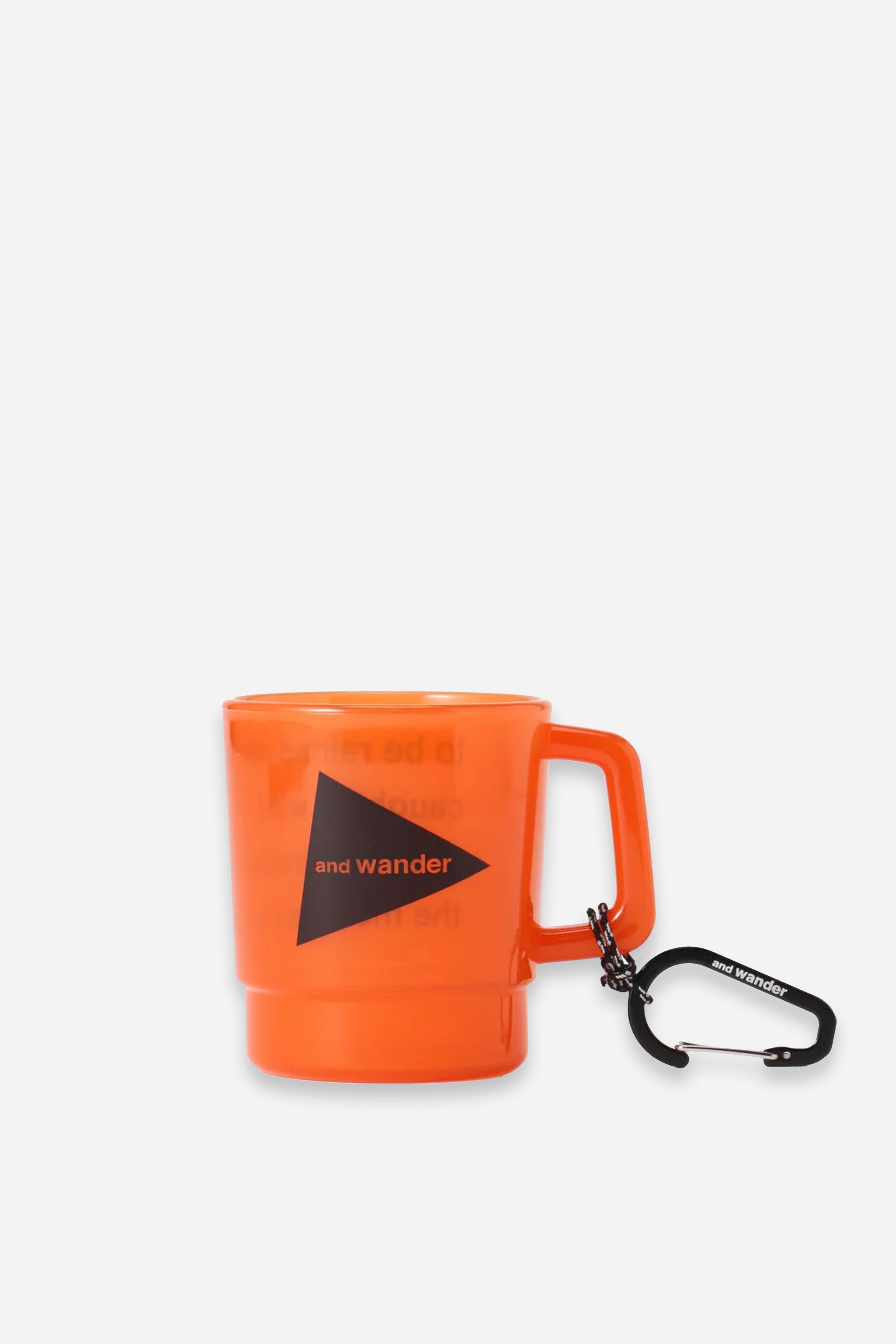 And Wander Logo Mug Orange