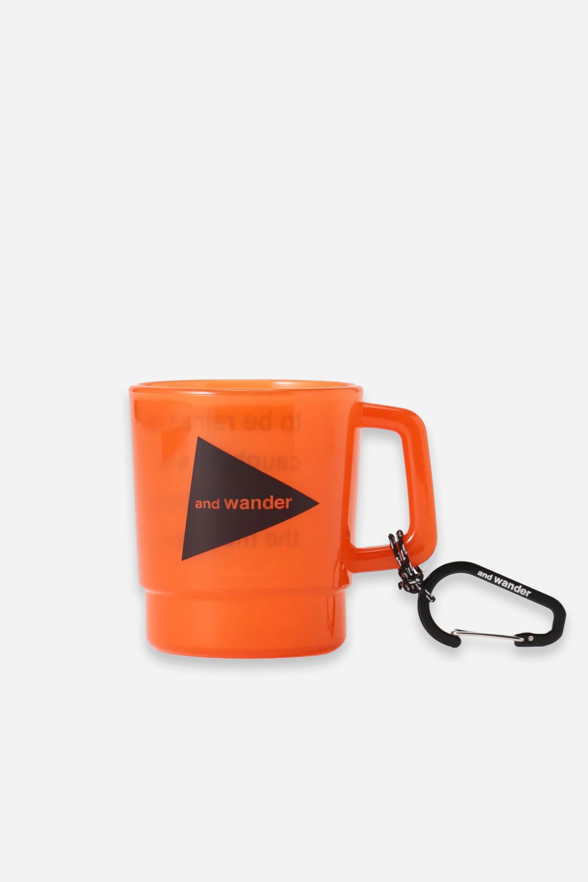 And Wander Logo Mug Orange
