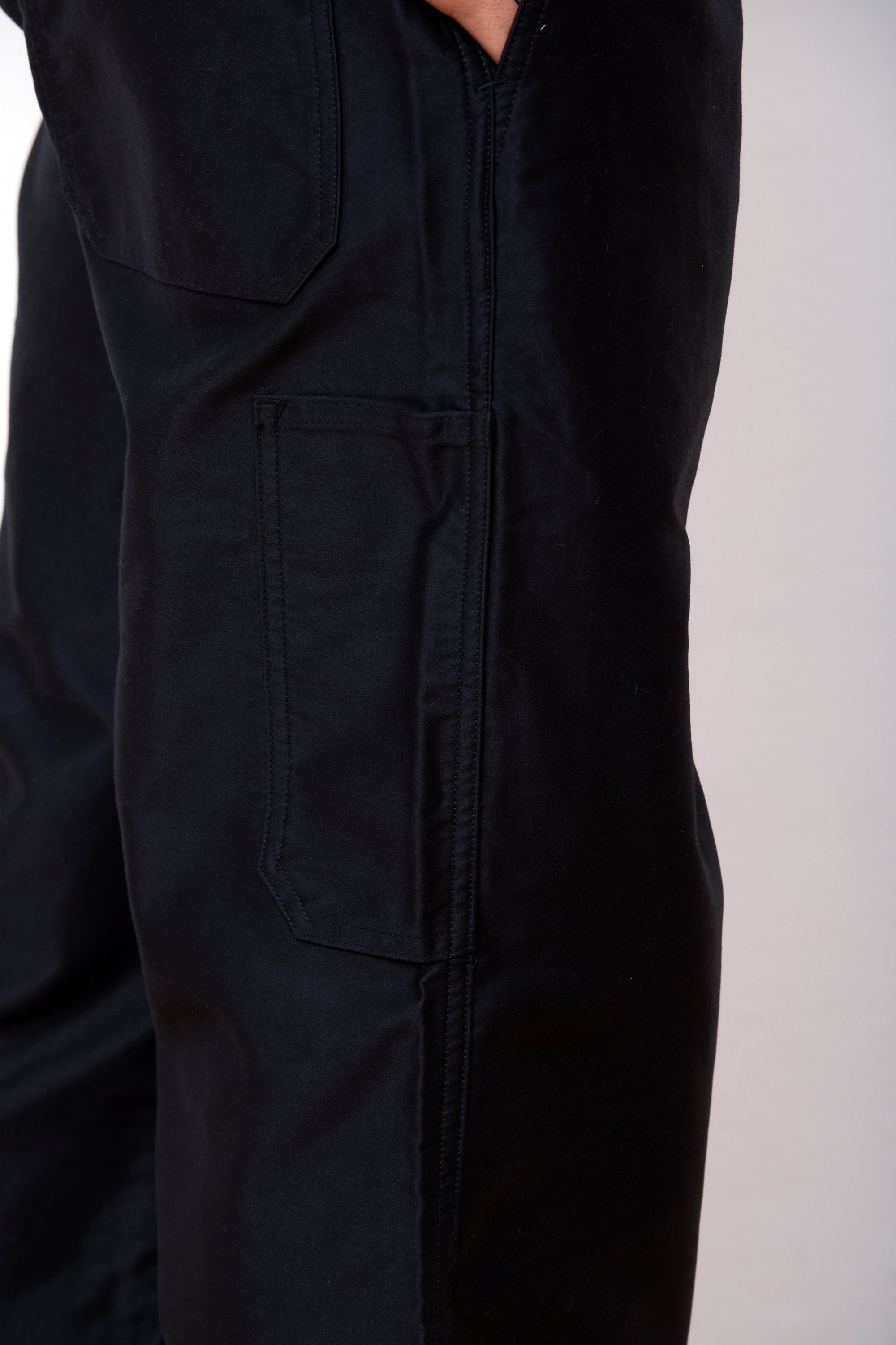 Moleskin Work Pants Black