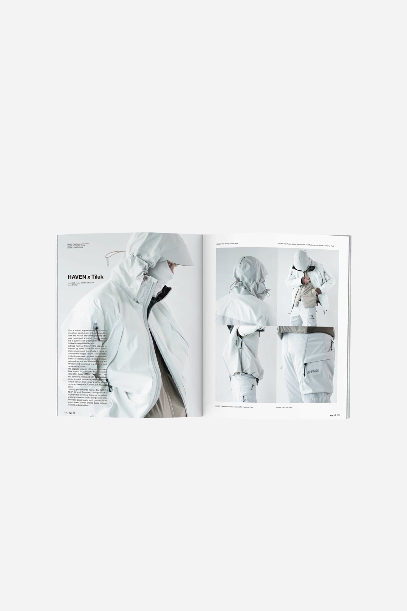 eye-C No.09 'Winter Sun' Cover 1 White Mountaineering