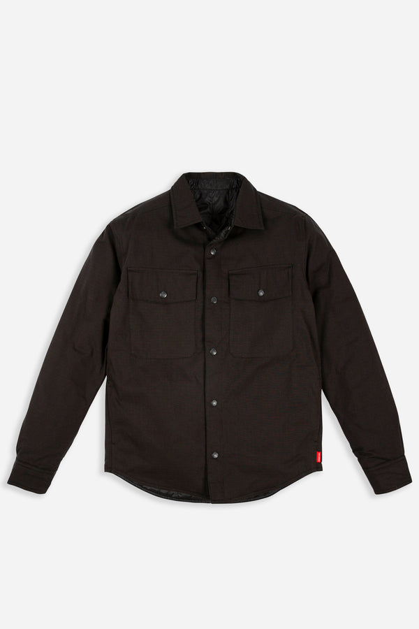Insulated Shirt Jacket M Black/Black