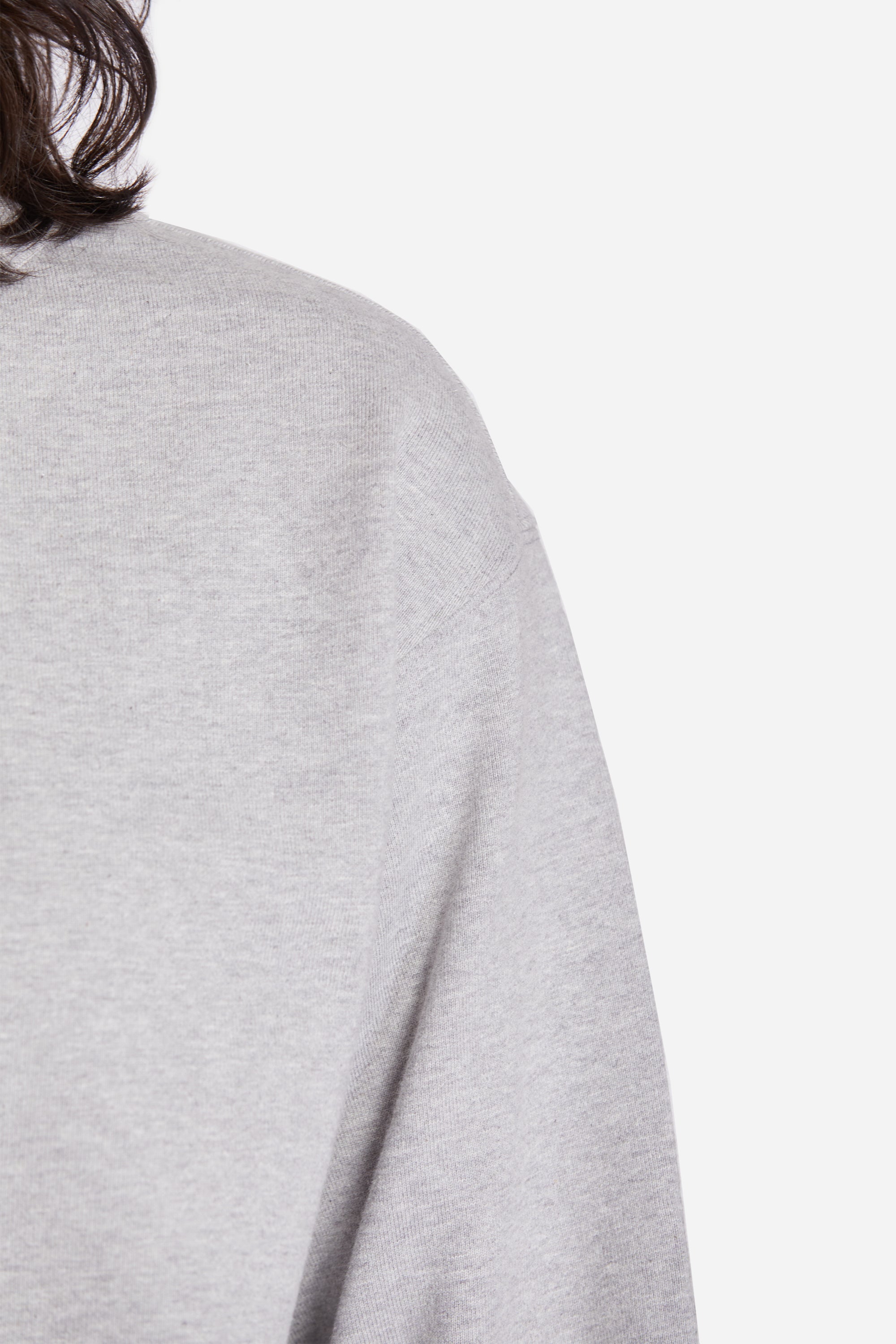 Sweat Shirt Melange Grey