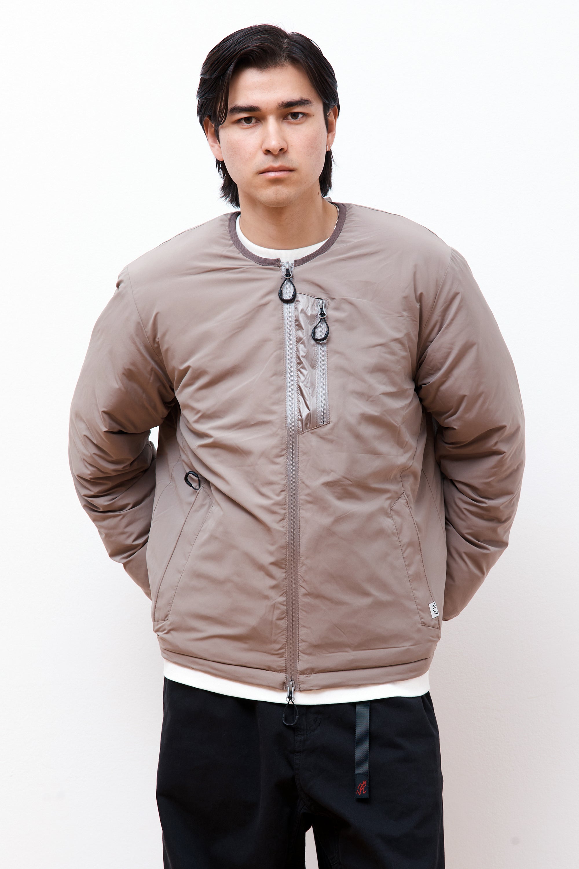 Puff Crew Down Jacket D.Greige