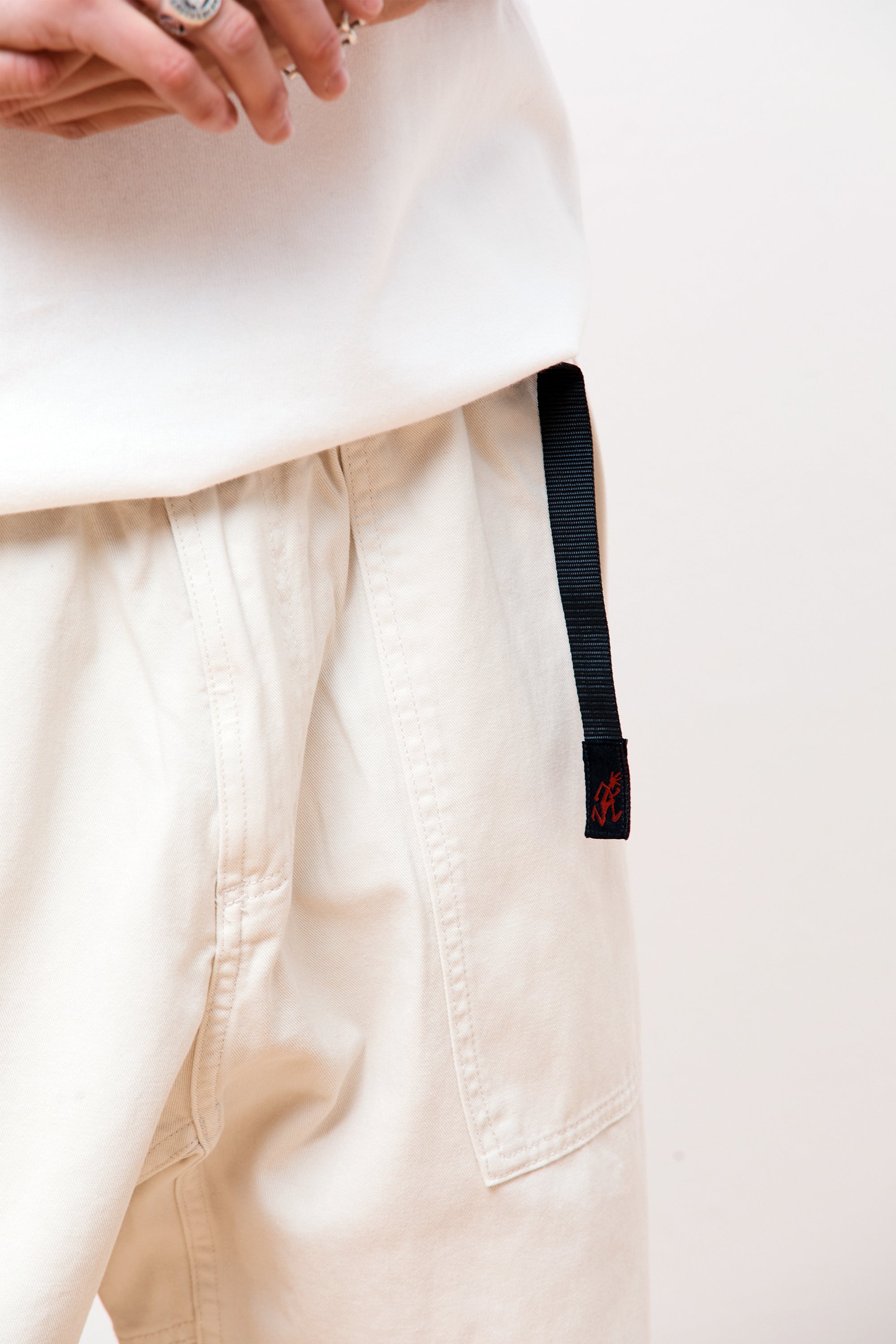 Loose Tapered Ridge Pant Greige