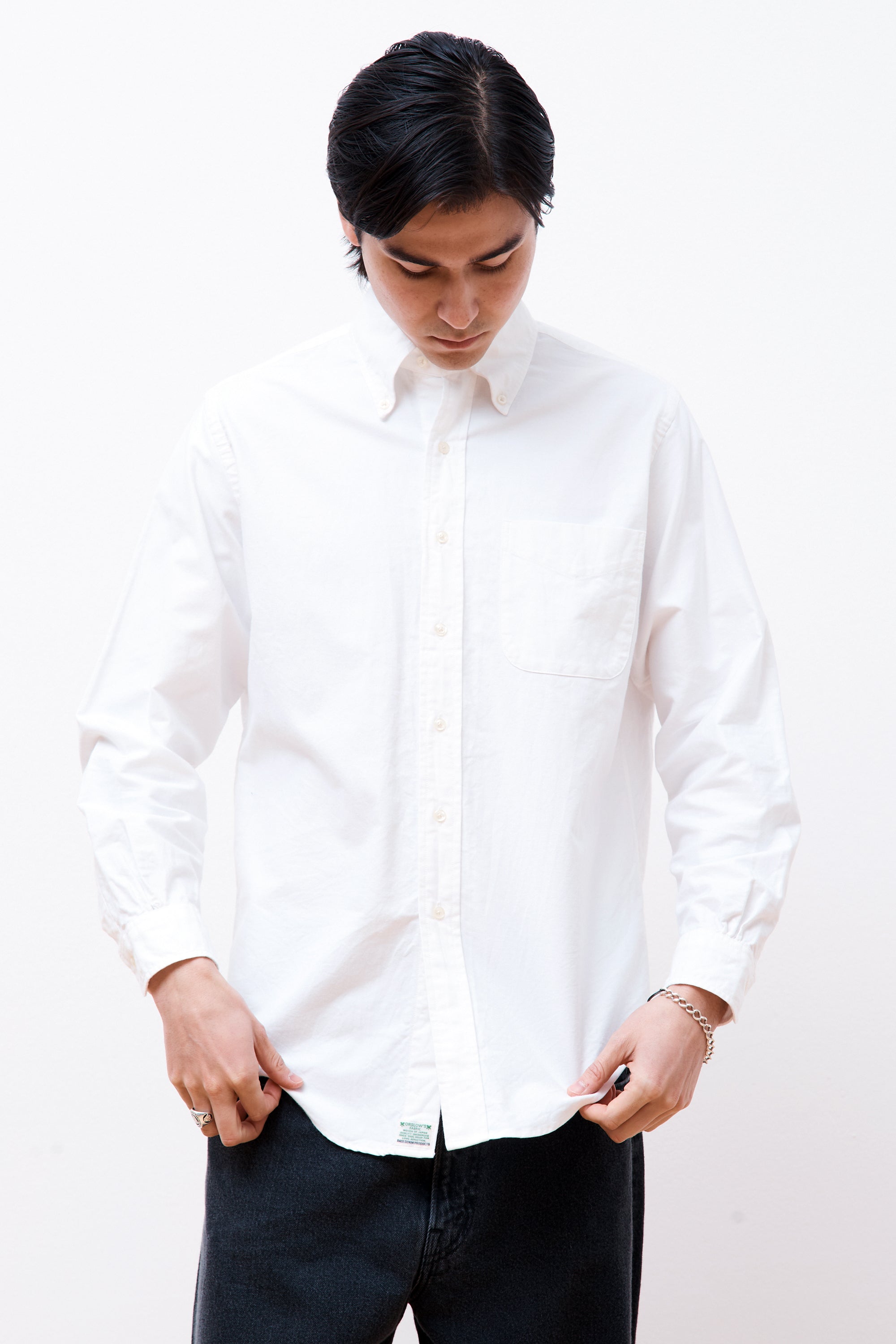 Oxford Standard Button Down Shirt White