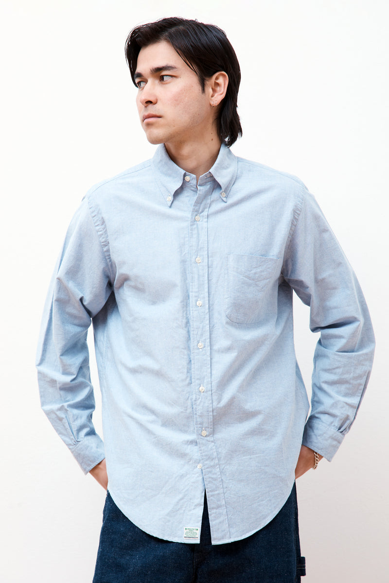 Oxford Standard Button Down Shirt Light Blue