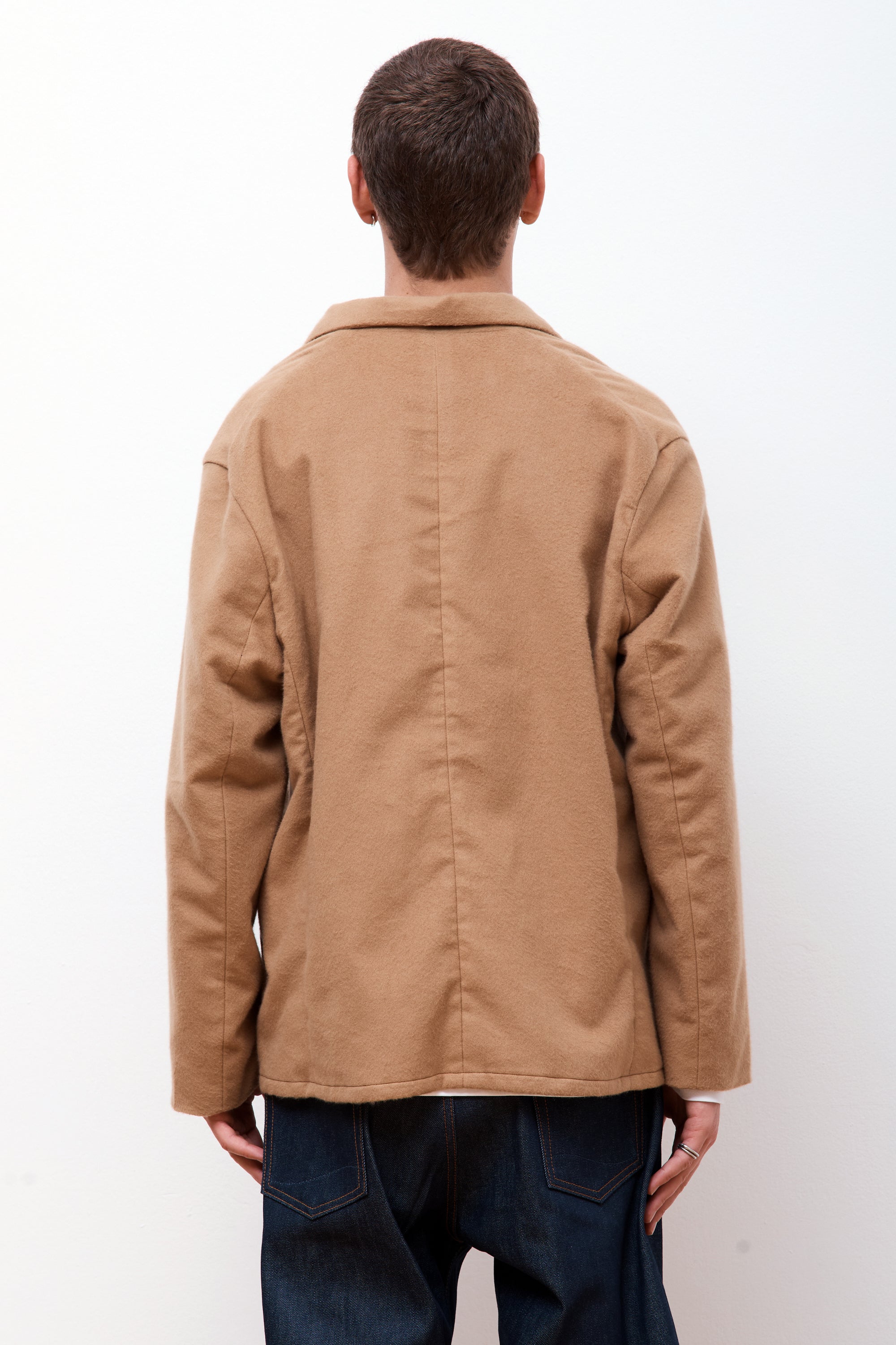 Relax Fit Like Cashmere Jacket (Unisex) Camel