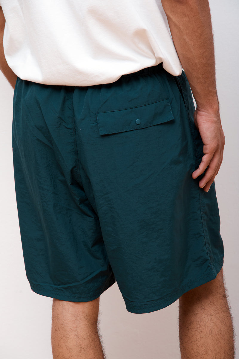 Nylon Shorts Green