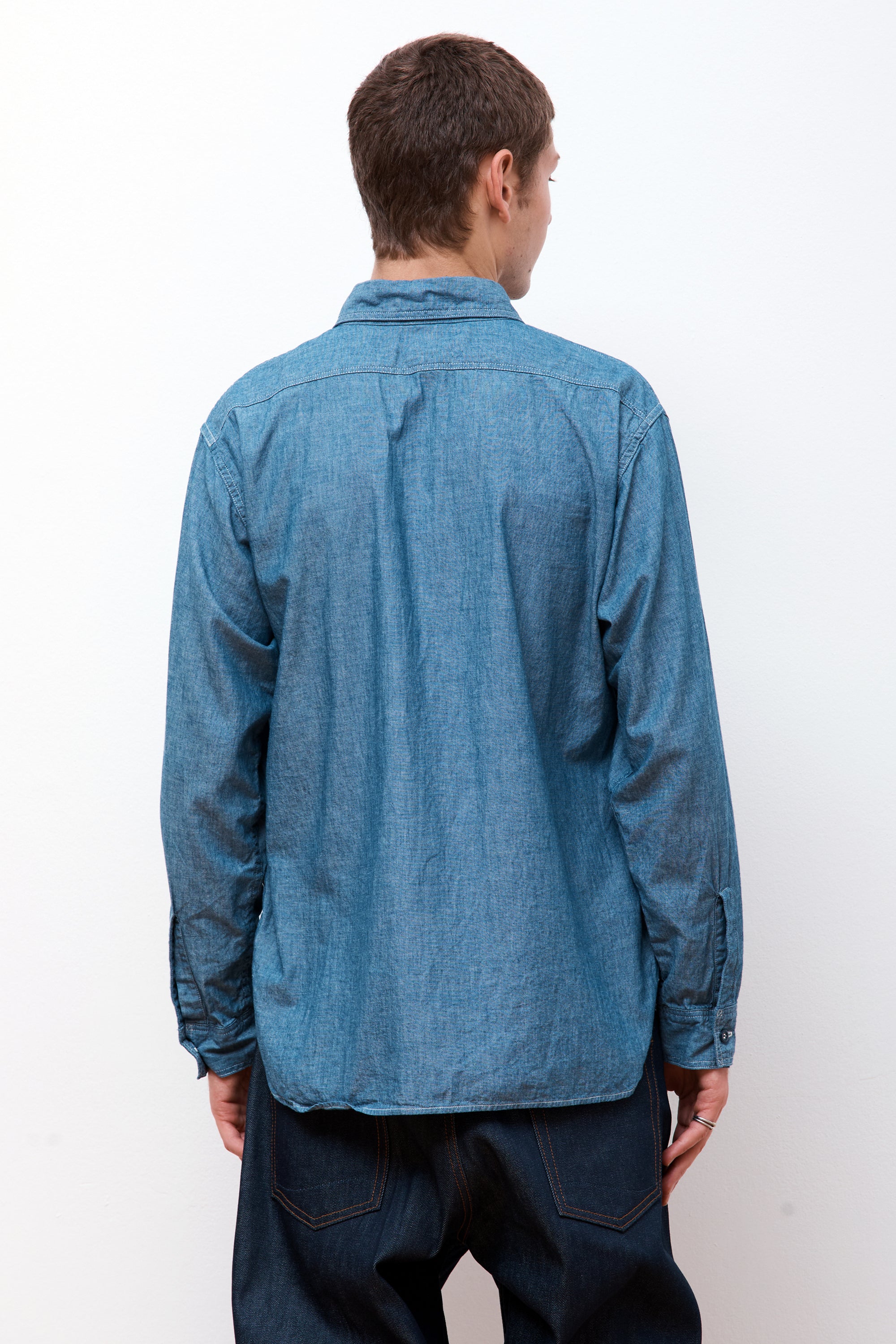 Vintage Fit Chambray Work Shirt Chambray