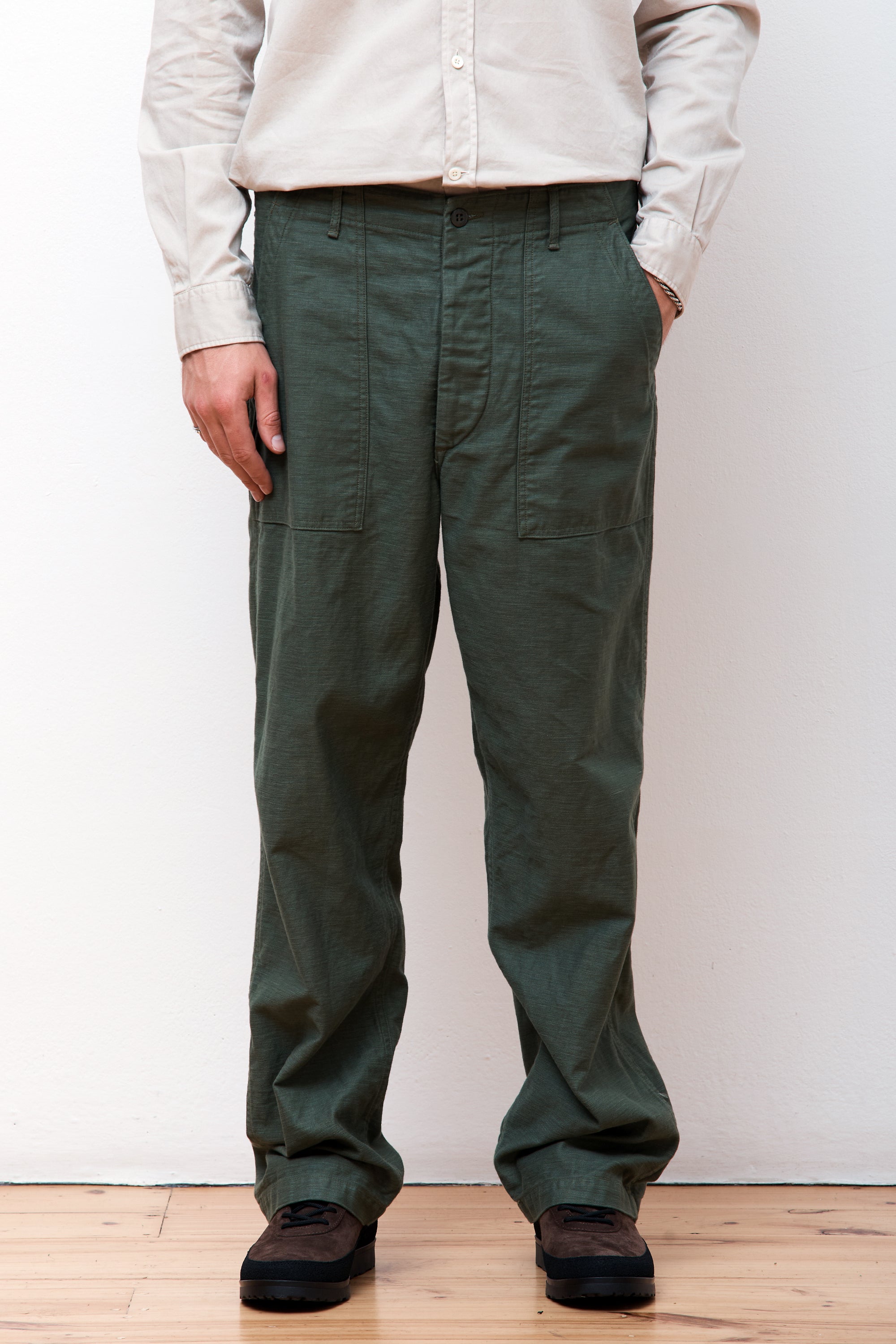 US Army Fatigue Pants (Regular Fit) Green