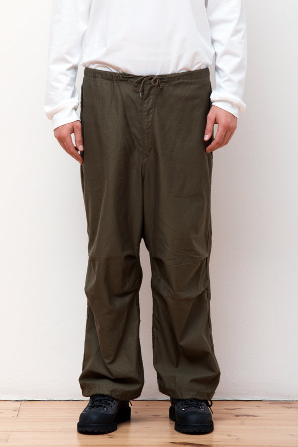 Loose Fit Army Trouser Army Green