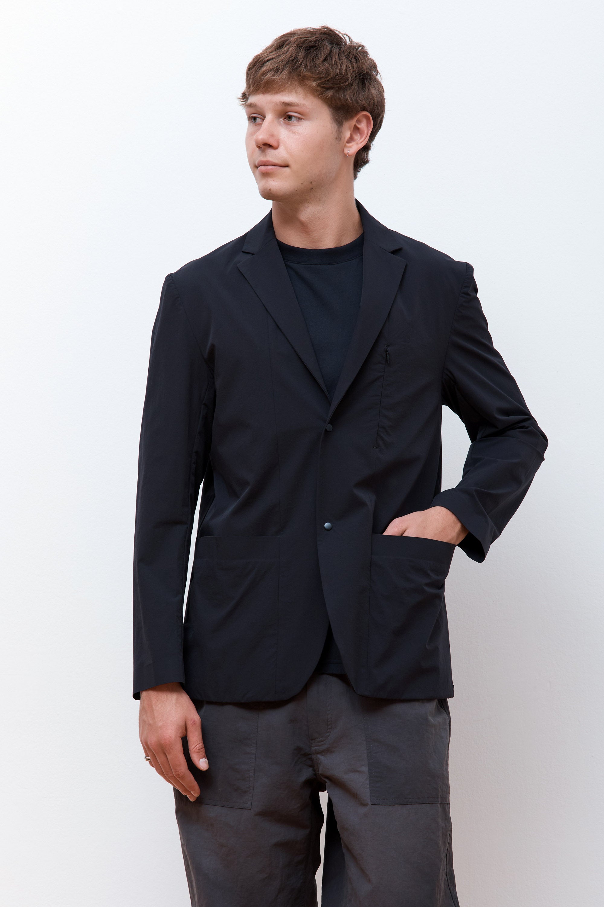 Emil Travel Light Blazer Black