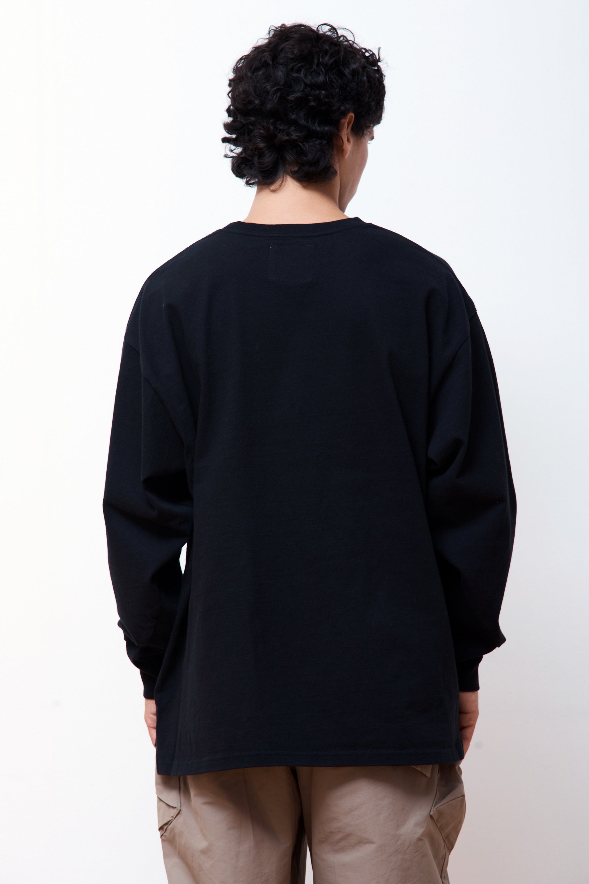 Slow Dry Tee LS Black