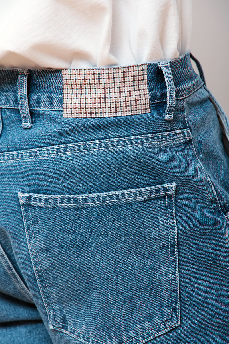 Regular Jeans Washed Blue