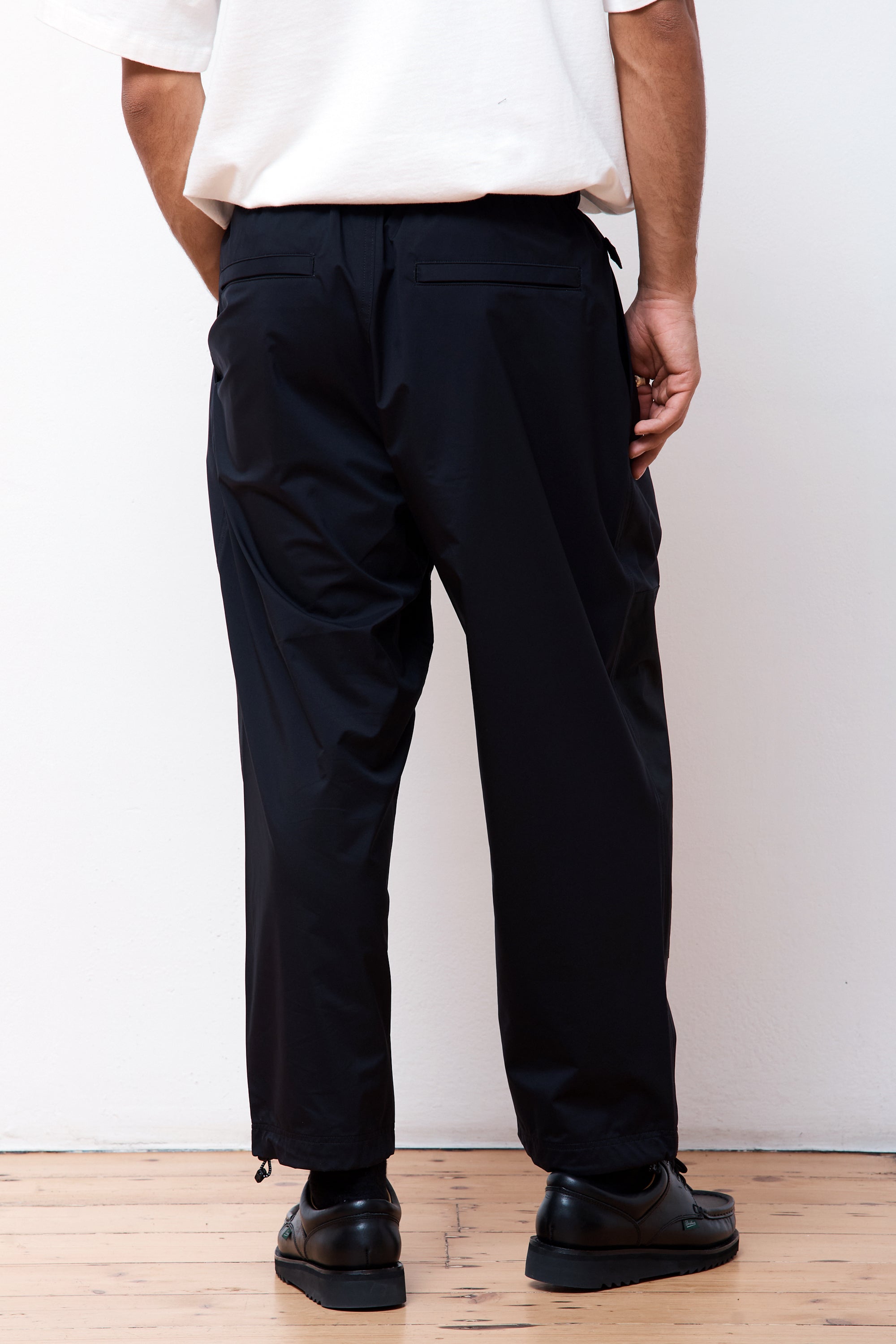 Belted Technical Pant Black