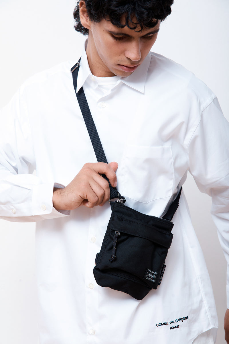 COMME des GARCONS HOMME Porter Codura Shoulder Bag Black – HAVN