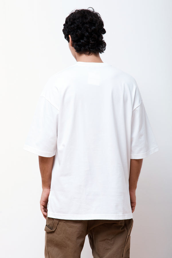 Cotton Logo T-Shirt White