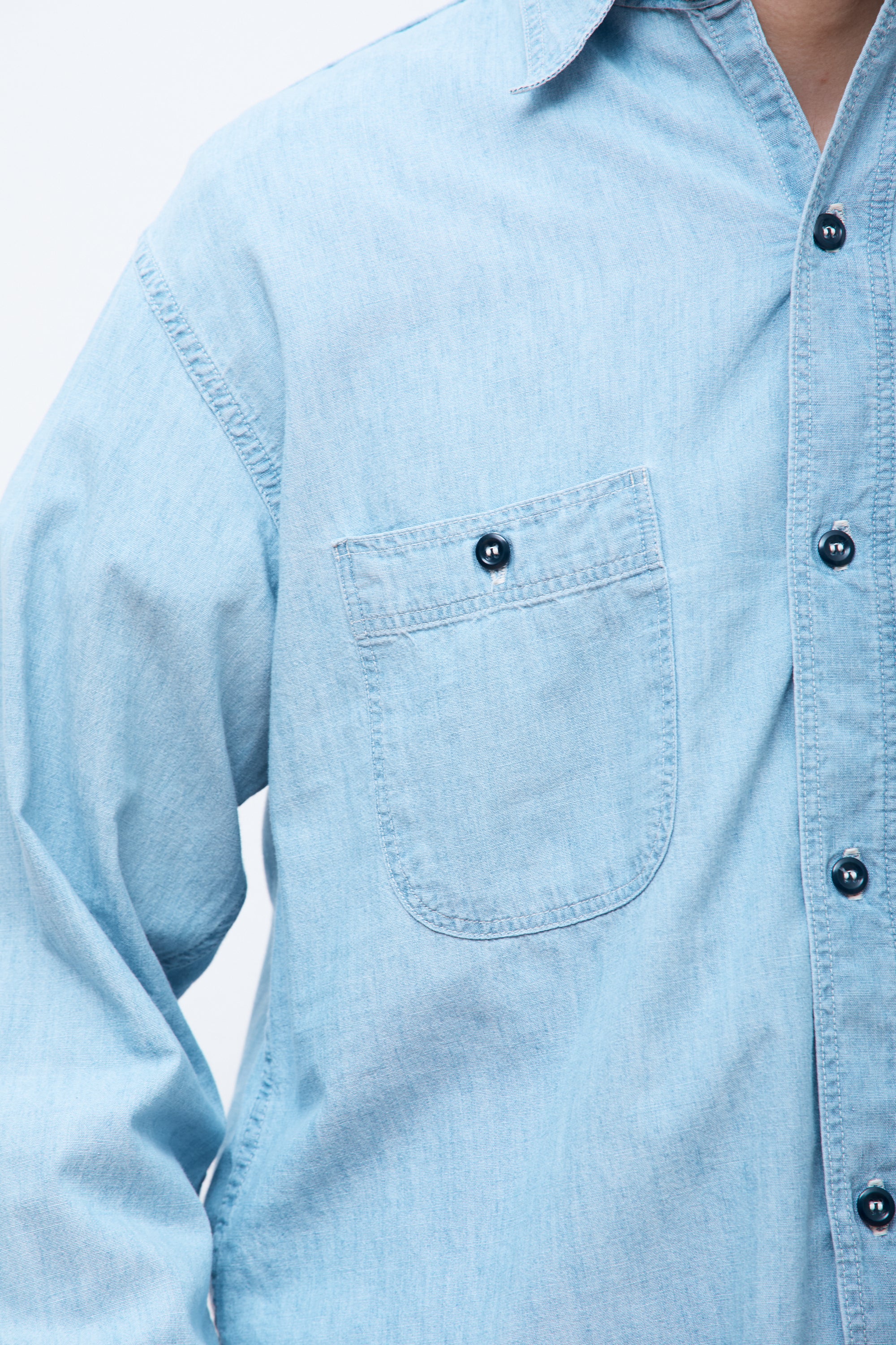 Vintage Fit Chambray Work Shirt