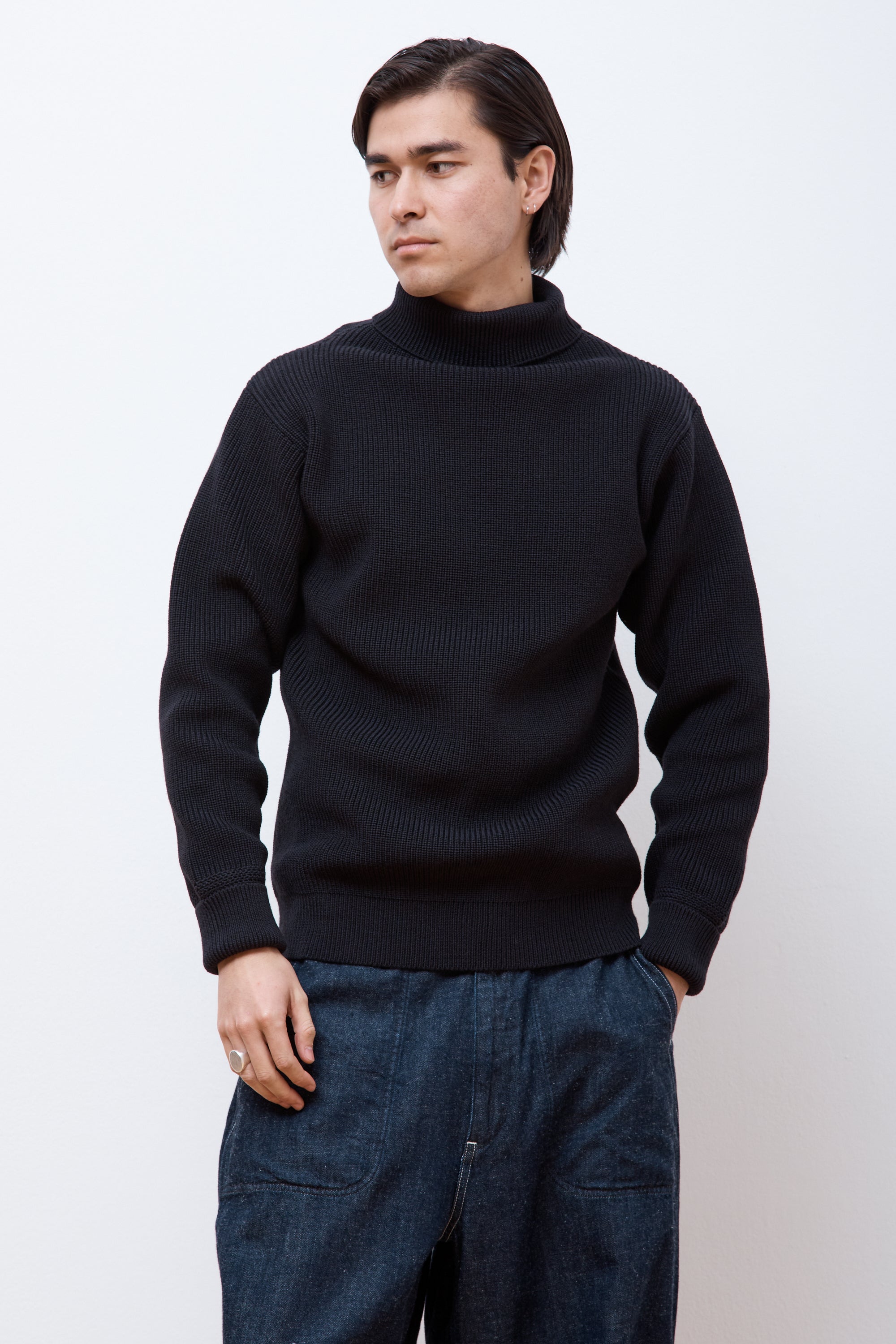 Sailor Turtleneck Black