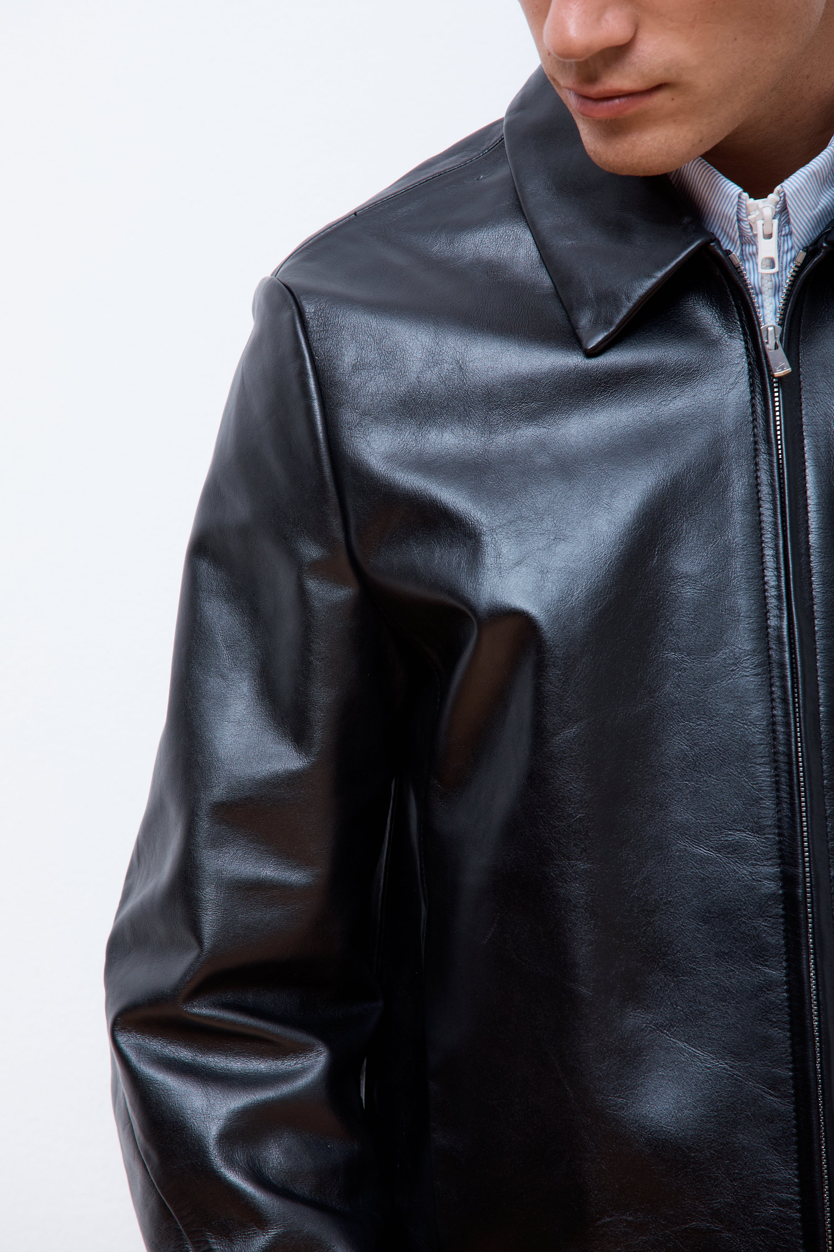 6.0 Leather Jacket Right Black