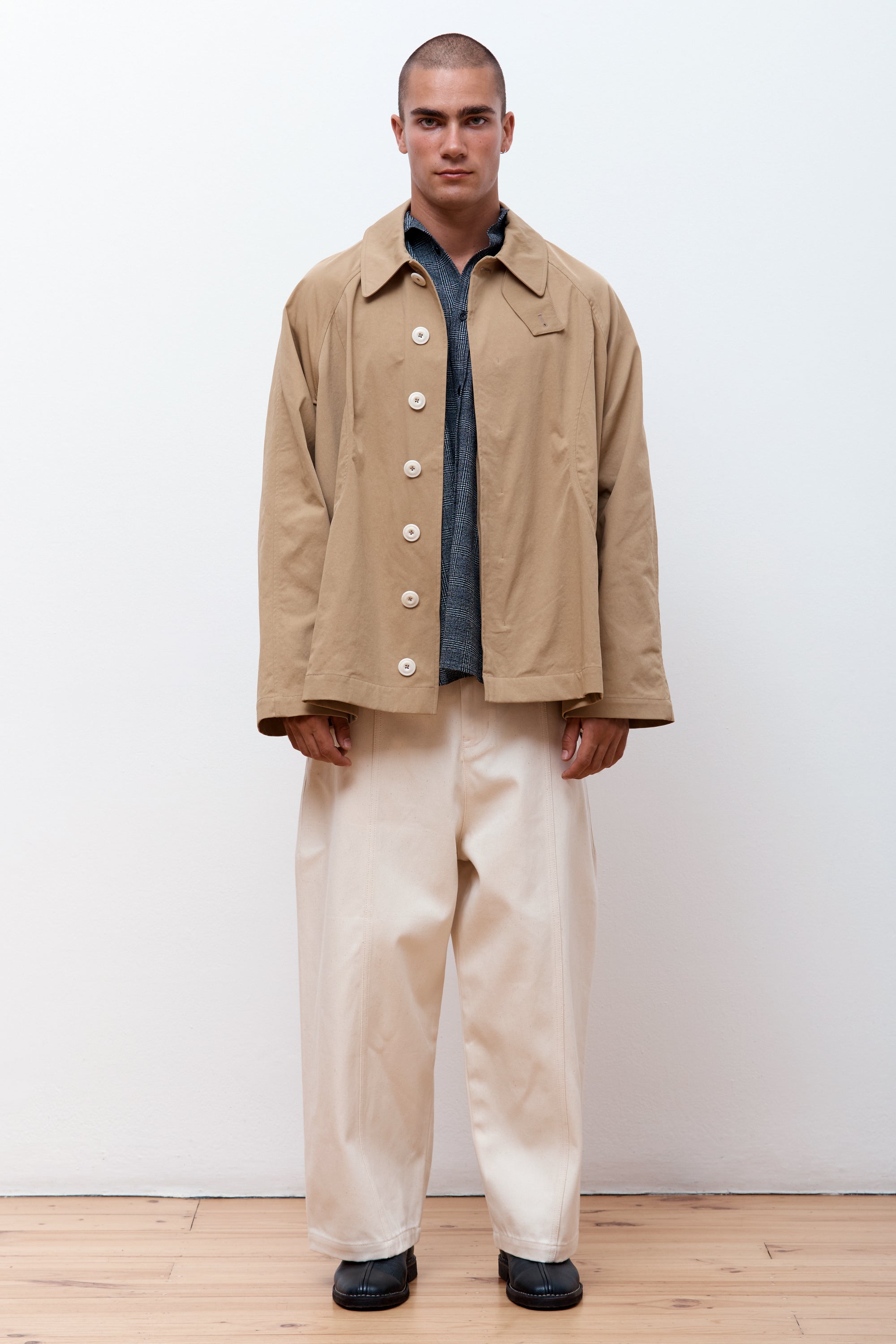 Nylon Takeshi Jacket  Sand